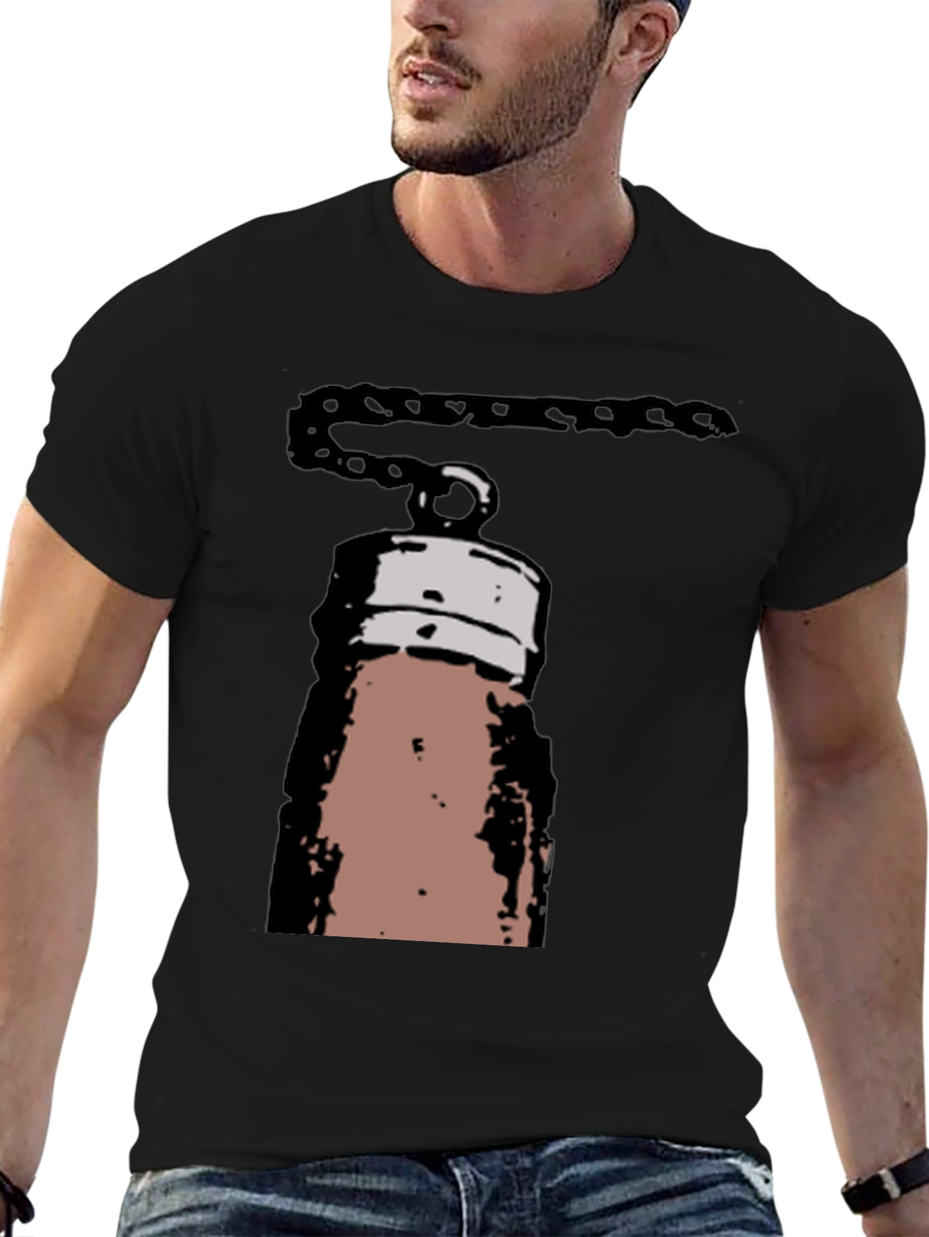 Unique Graphic Print T-Shirt