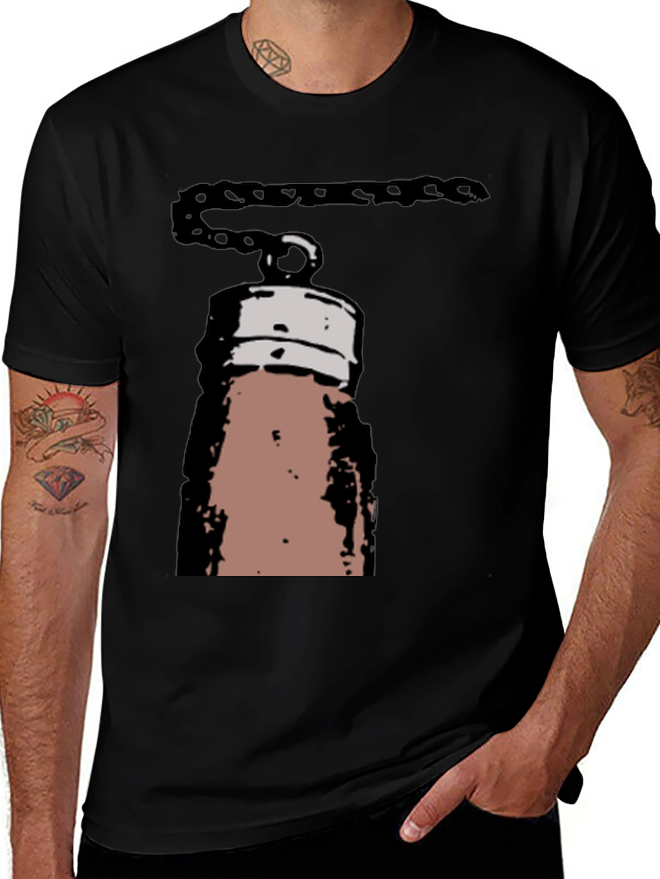 Unique Graphic Print T-Shirt