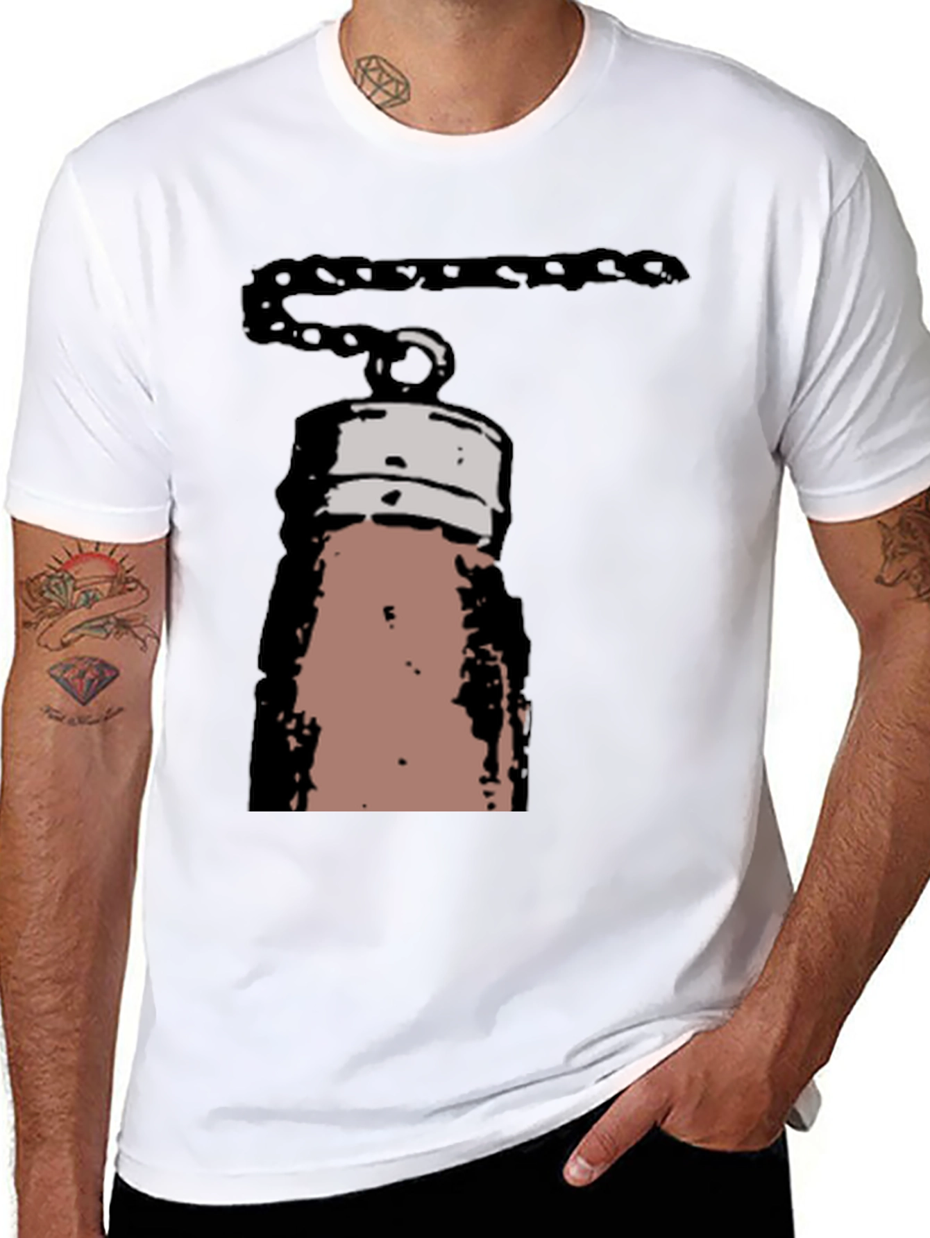 Unique Graphic Print T-Shirt