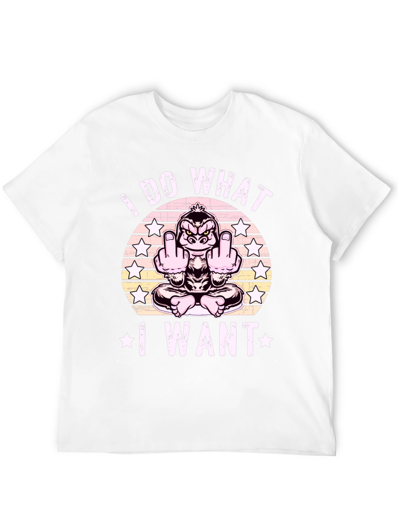 I Do What I Want Funny Gorilla T-Shirt