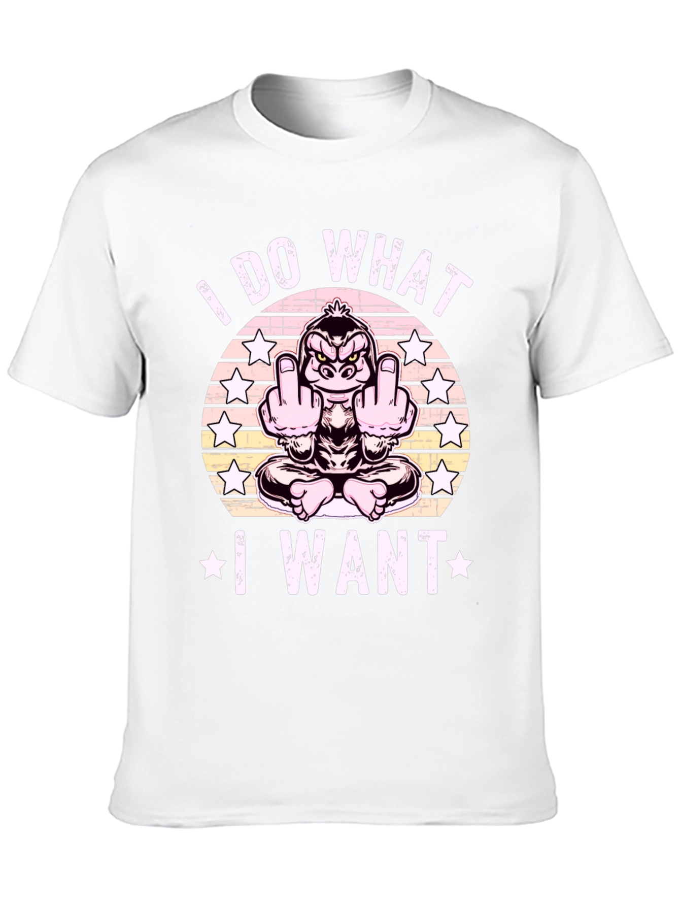 I Do What I Want Funny Gorilla T-Shirt