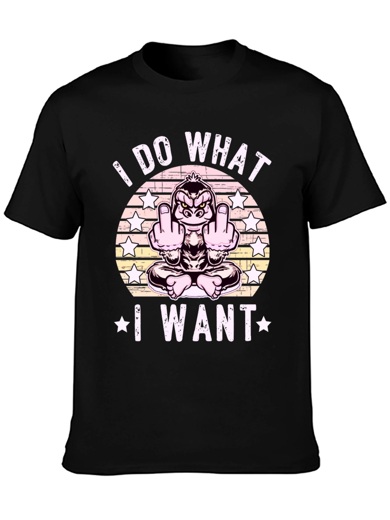 I Do What I Want Funny Gorilla T-Shirt