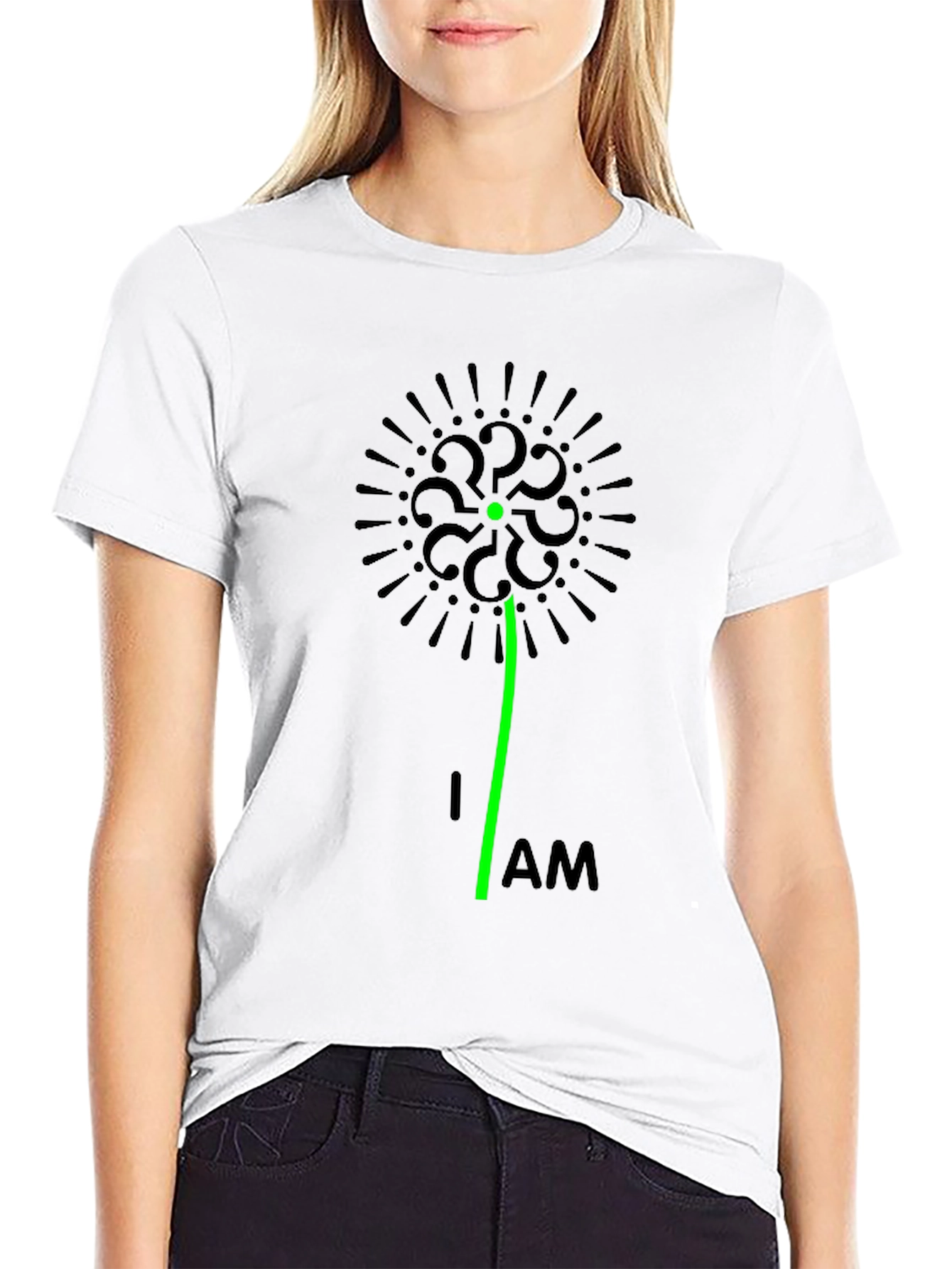 Question Everything Black T-Shirt - Unique Graphic Tee