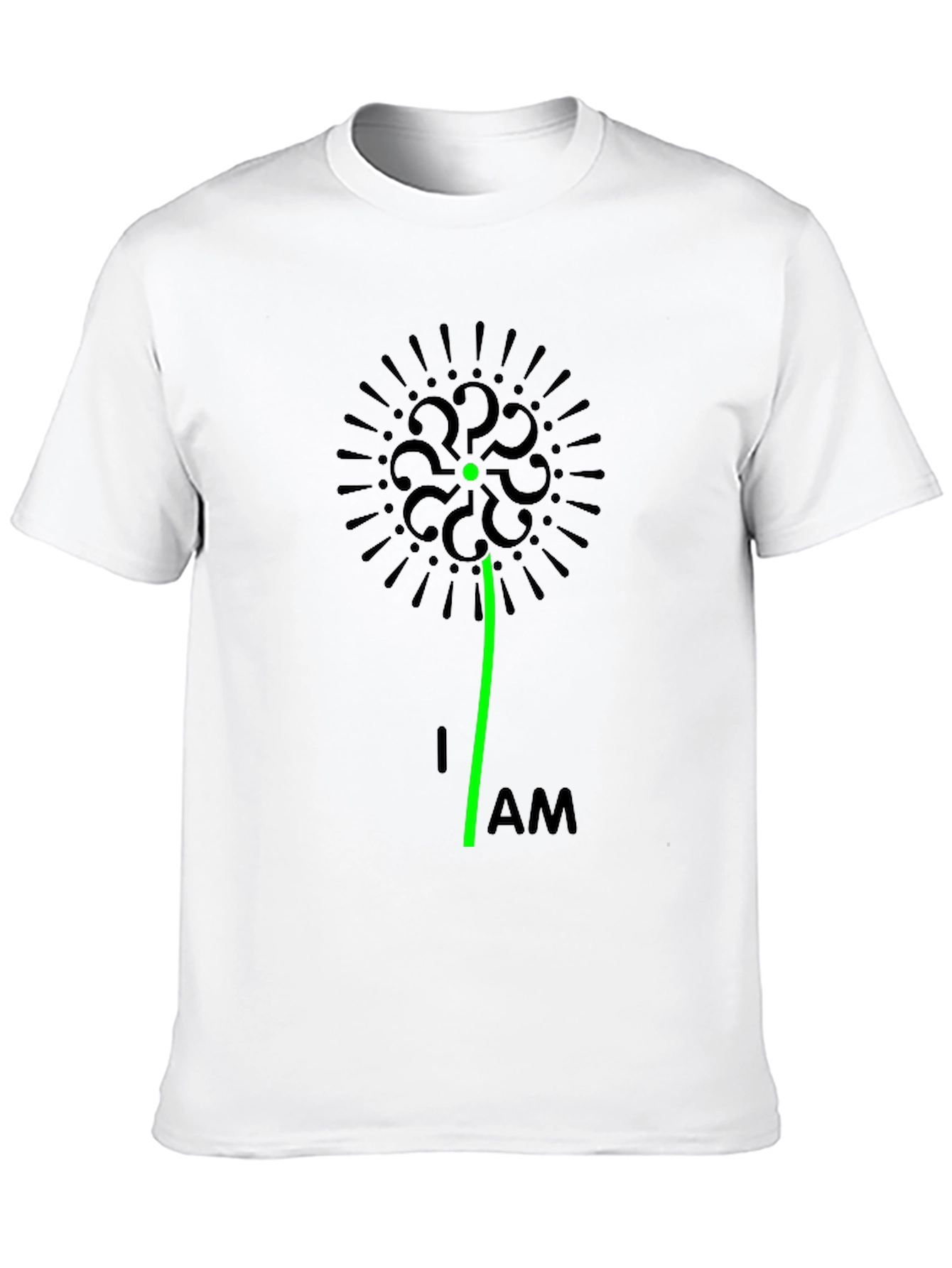 Question Everything Black T-Shirt - Unique Graphic Tee