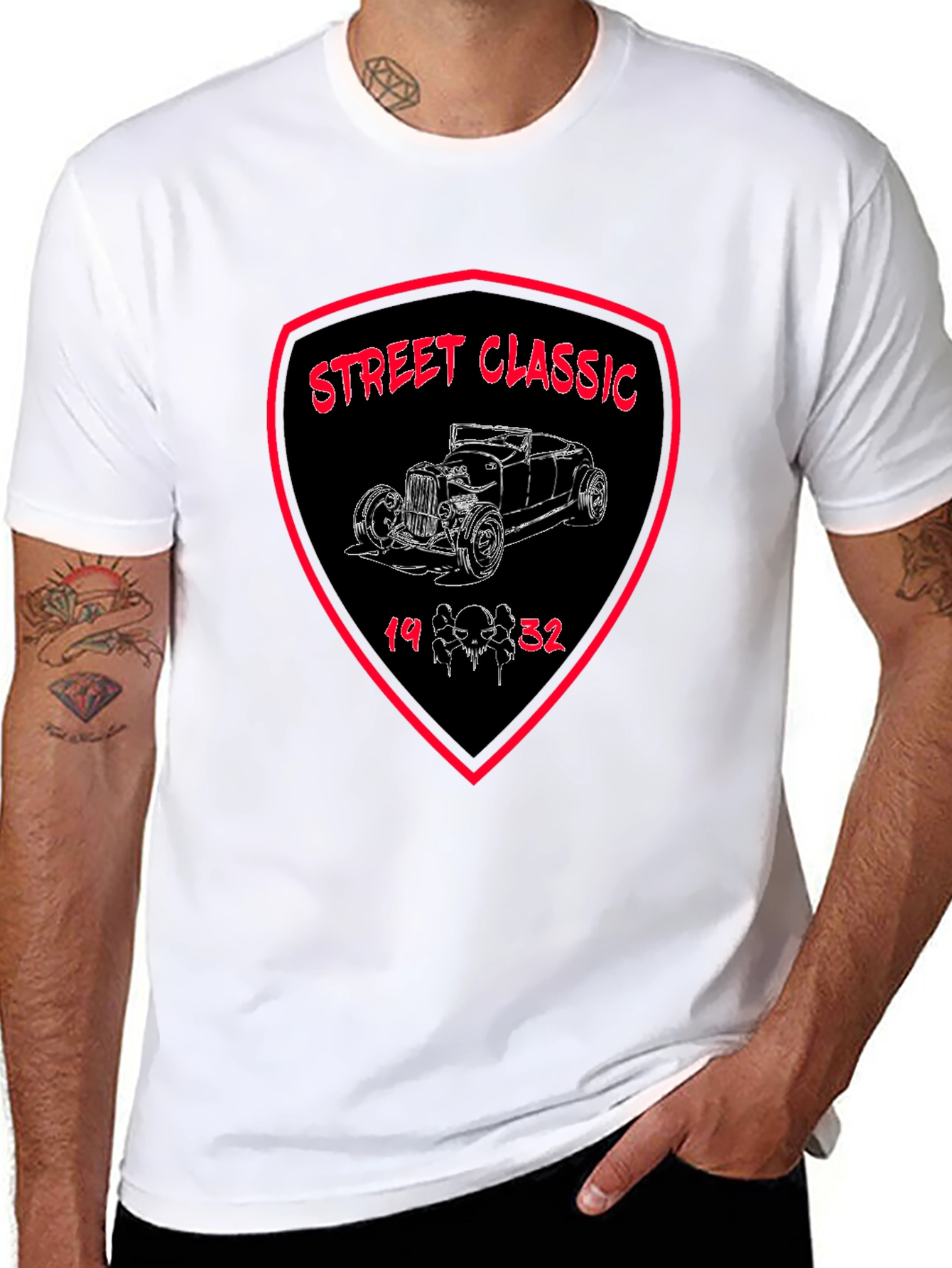 Street Classic 1932 T-Shirt - Retro Car Design