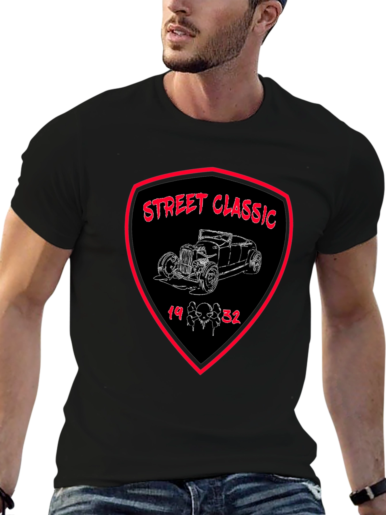 Street Classic 1932 T-Shirt - Retro Car Design