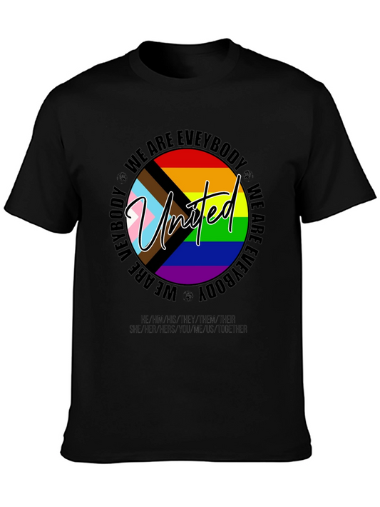 Unity Pride T-Shirt - We Are Everybody LGBTQ+ Tee