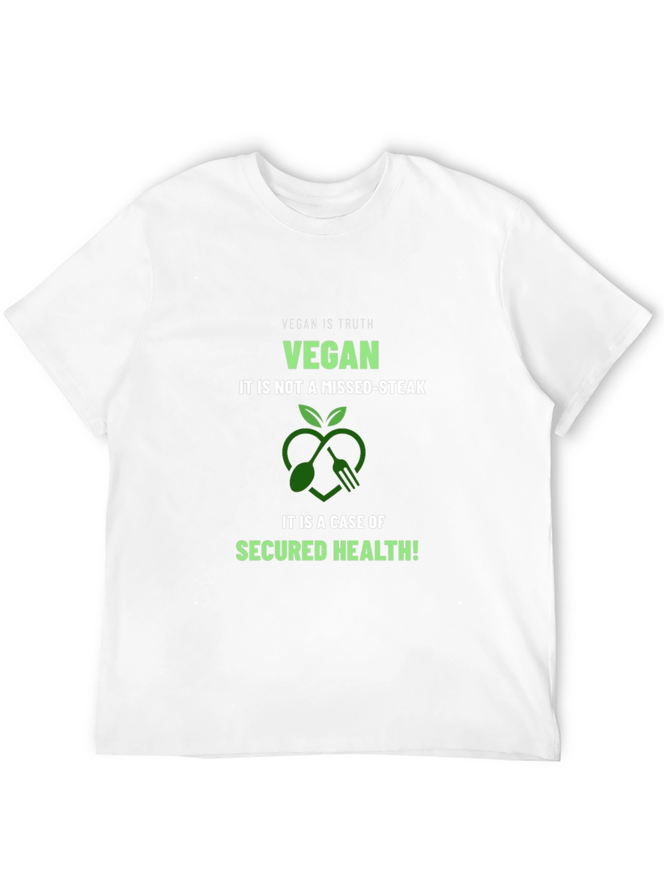 Vegan Truth T-Shirt: Secured Health Tee