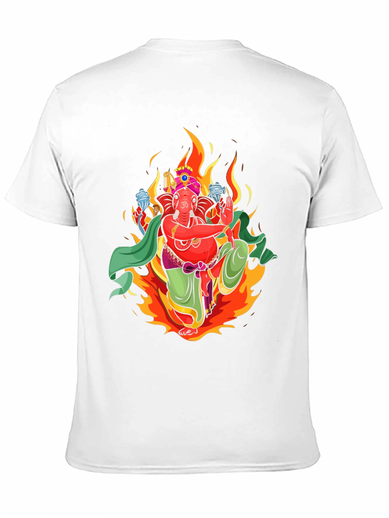 Ganesh Graphic Tee - Premium Black Cotton T-Shirt