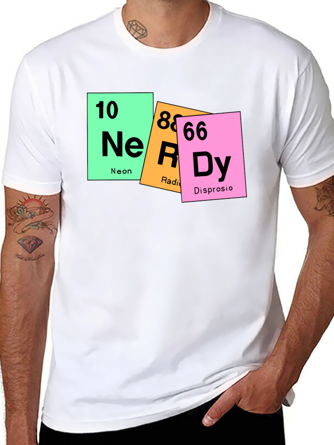 Nerdy Periodic Table T-Shirt