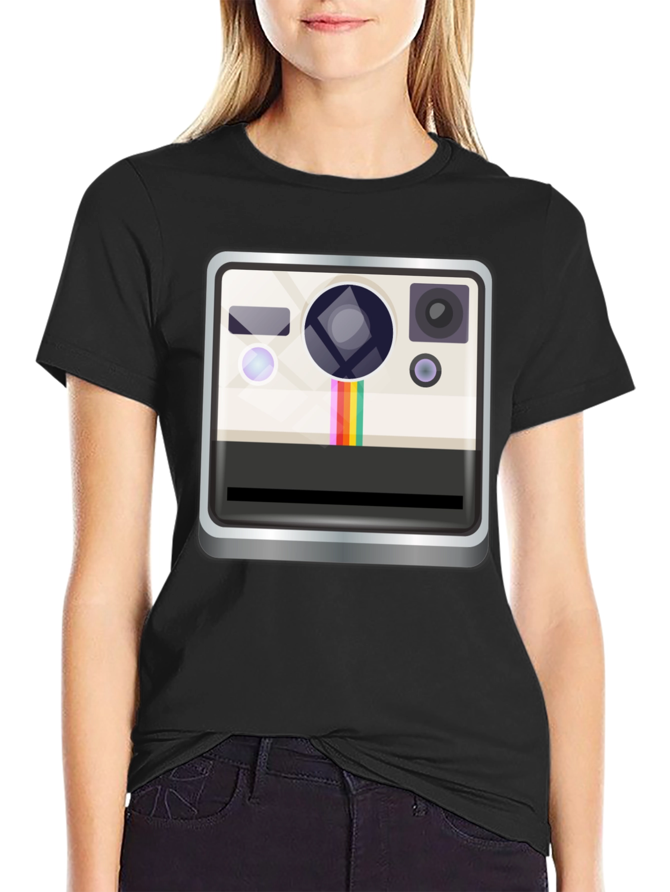 Retro Camera Graphic T-Shirt - Stylish Unisex Tee
