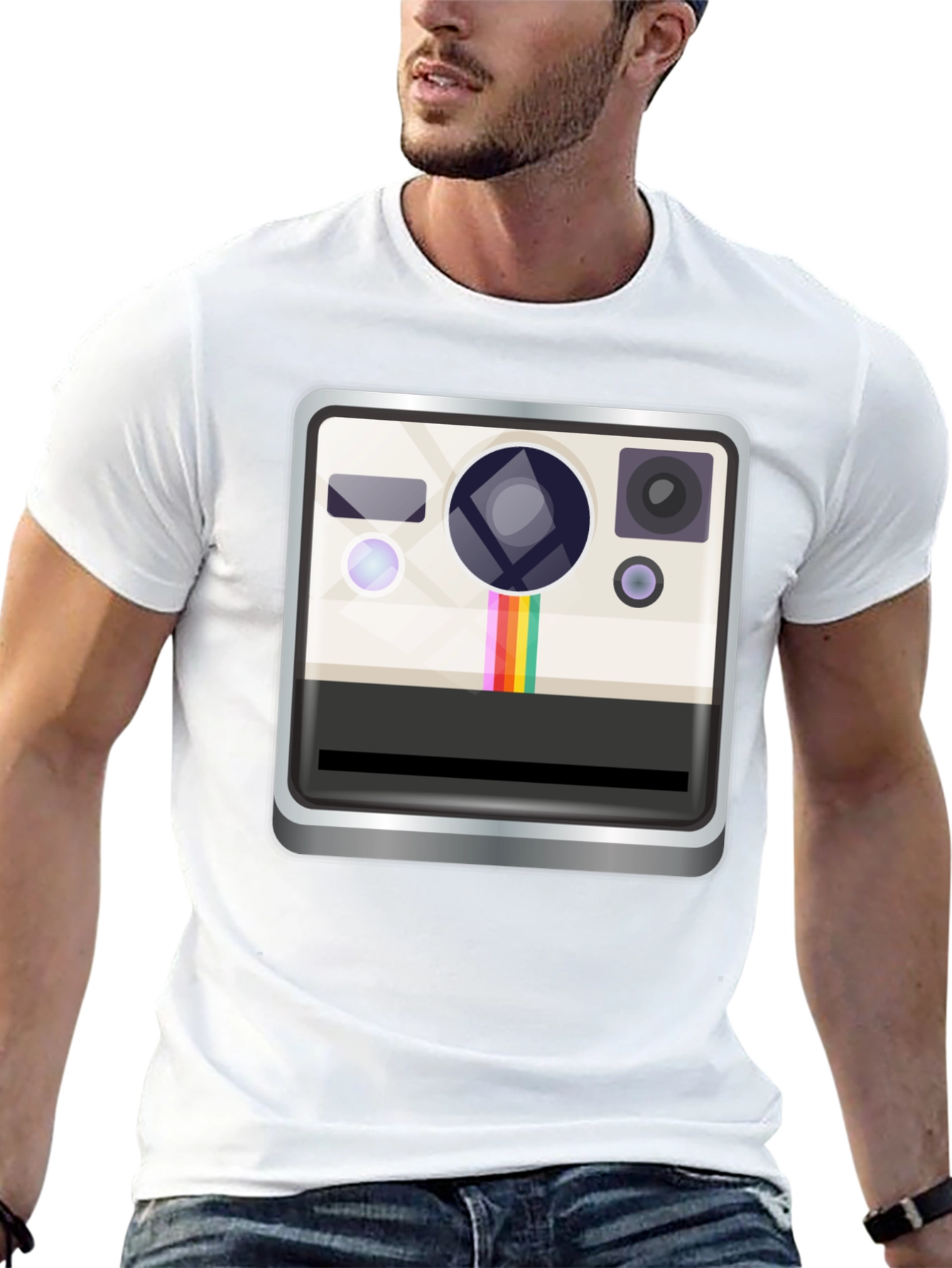 Retro Camera Graphic T-Shirt - Stylish Unisex Tee