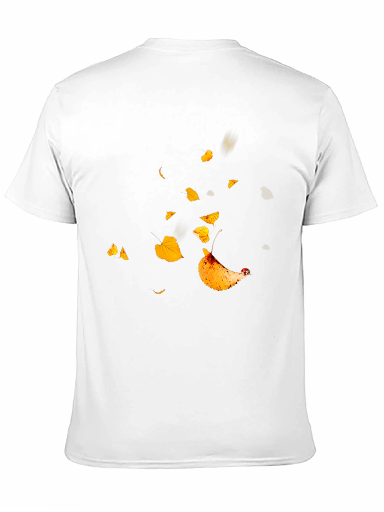 Autumn Leaves Black T-Shirt
