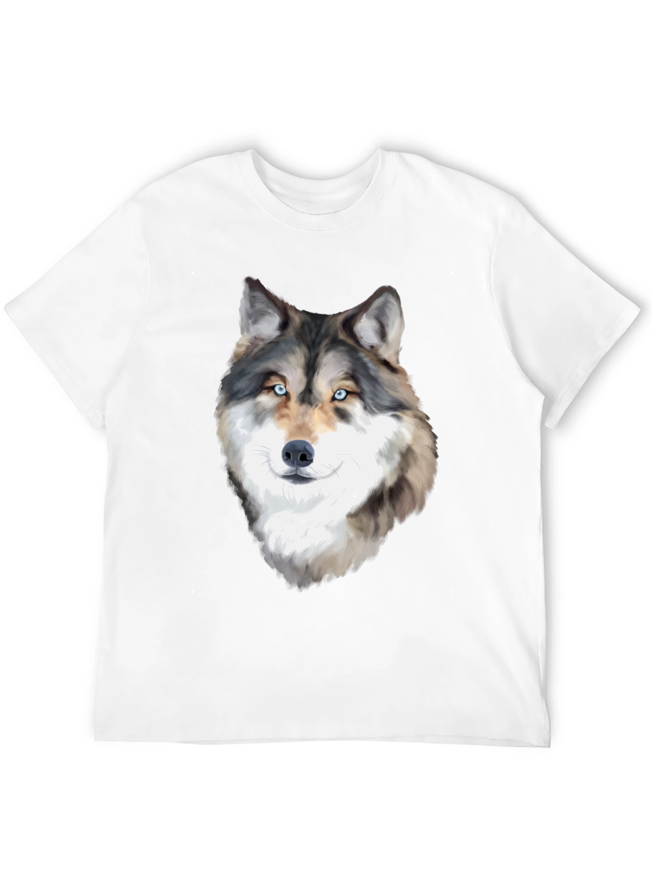 Wolf Graphic T-Shirt - Black