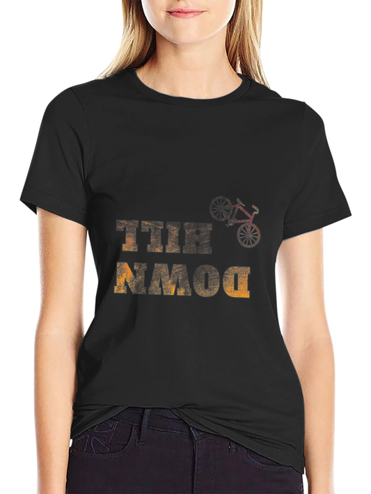 Downhill Bike Graphic Tee - Ride in Style!