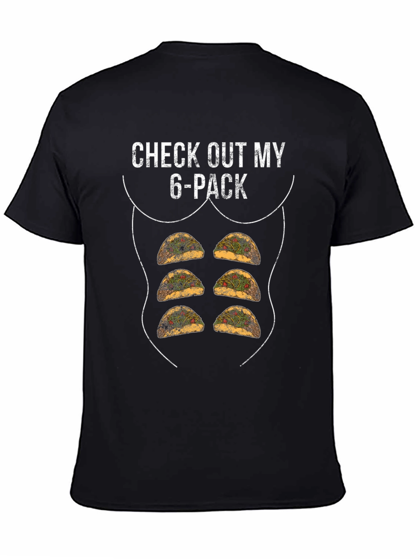 Funny Taco 6-Pack Graphic Tee
