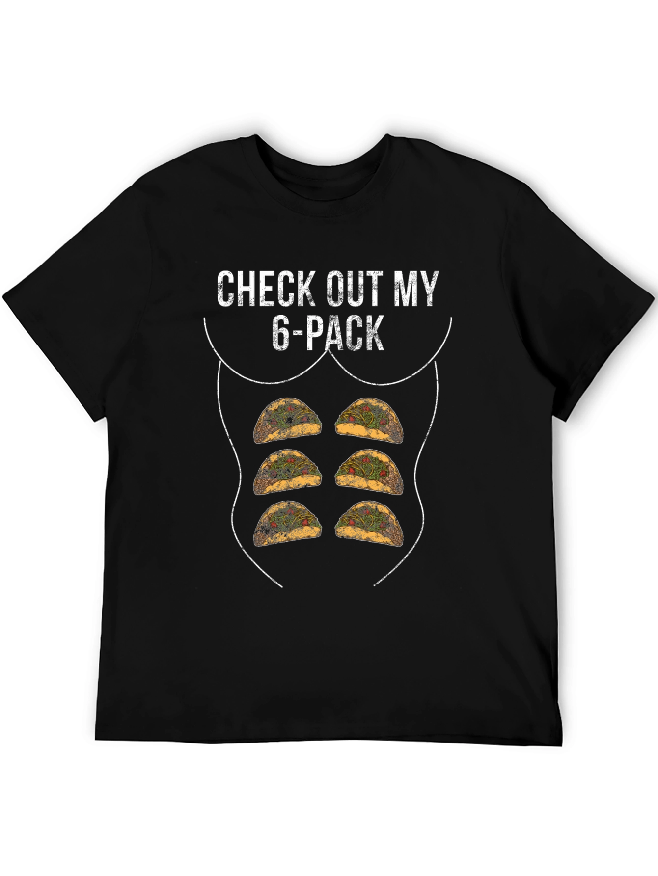 Funny Taco 6-Pack Graphic Tee