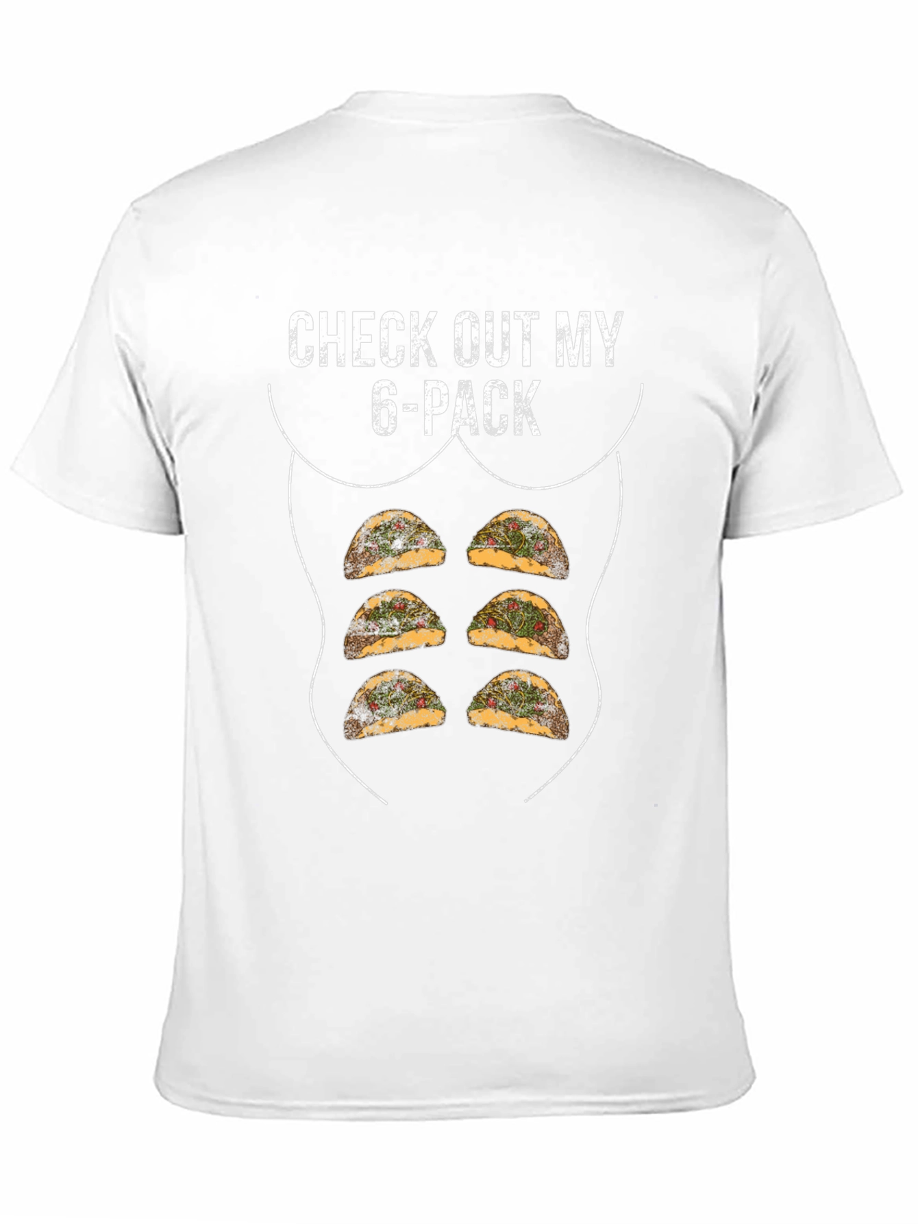 Funny Taco 6-Pack Graphic Tee