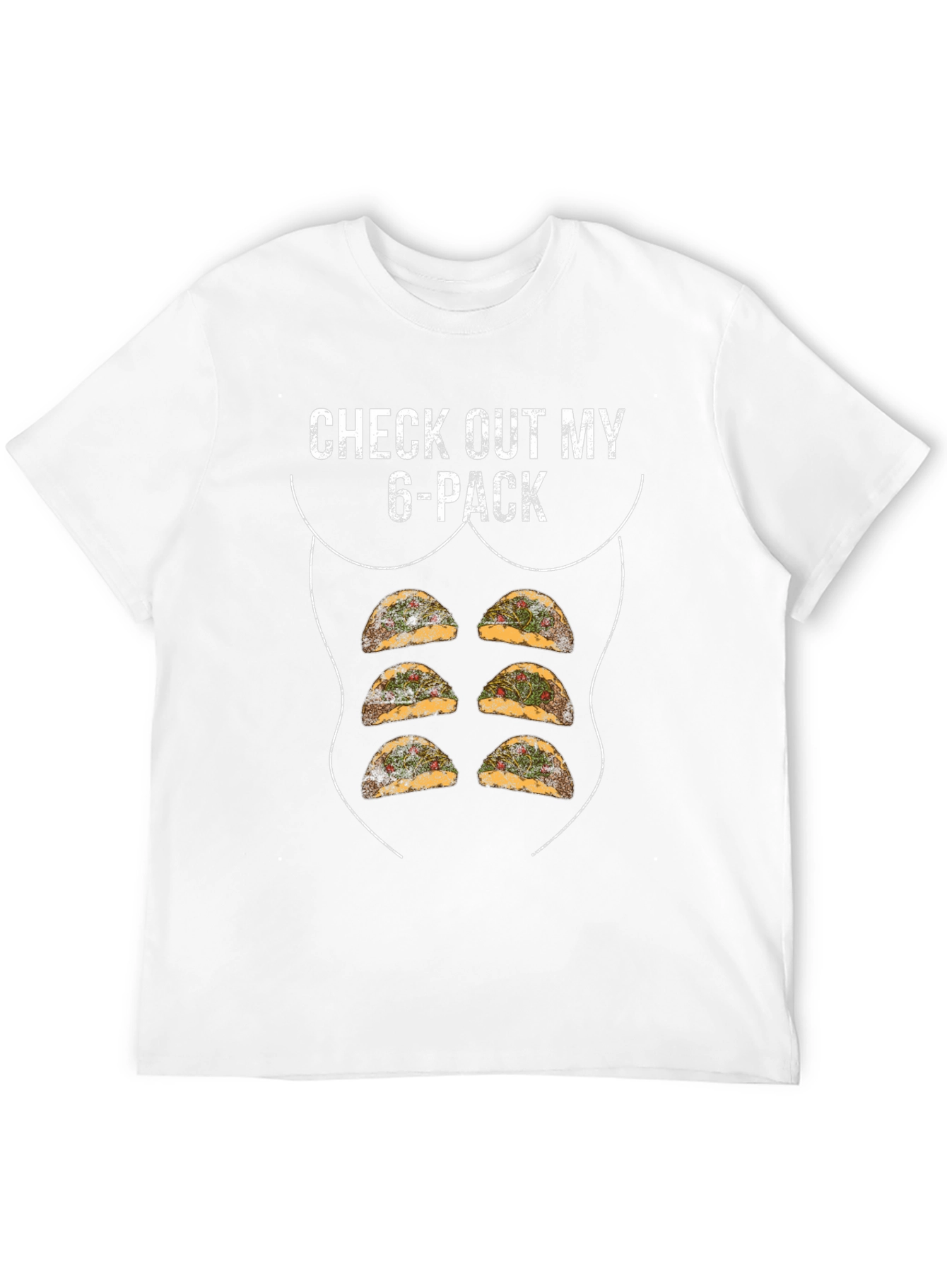 Funny Taco 6-Pack Graphic Tee