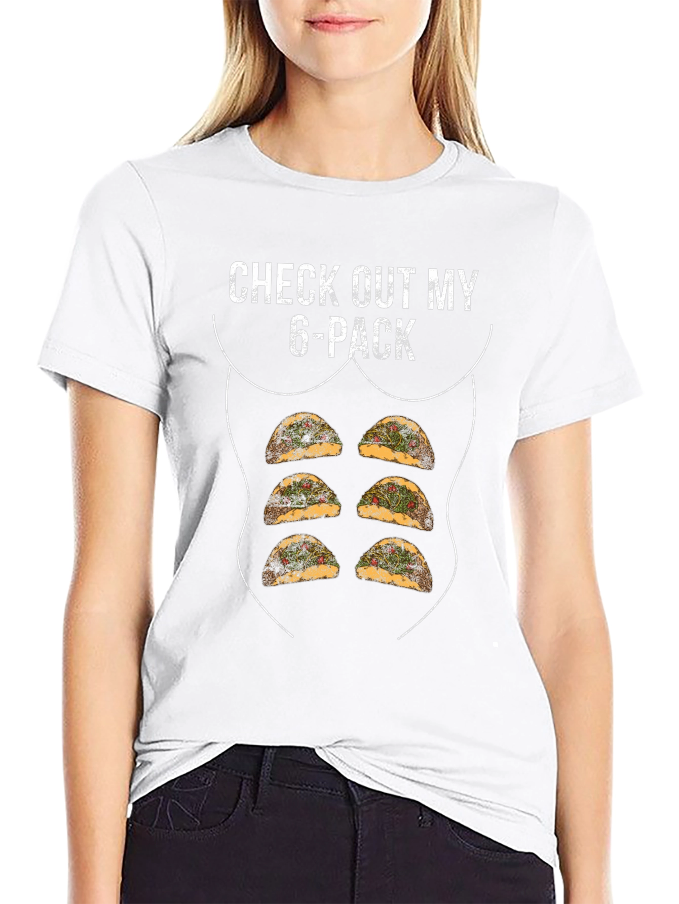 Funny Taco 6-Pack Graphic Tee