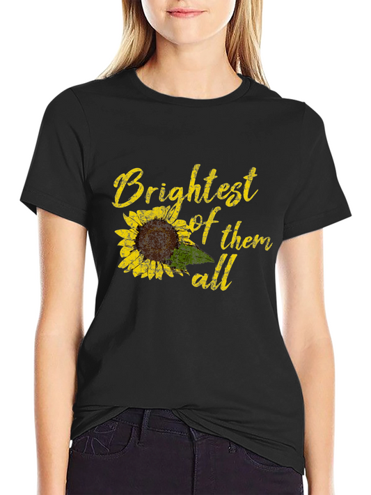 Brightest of Them All Sunflower Graphic Tee
