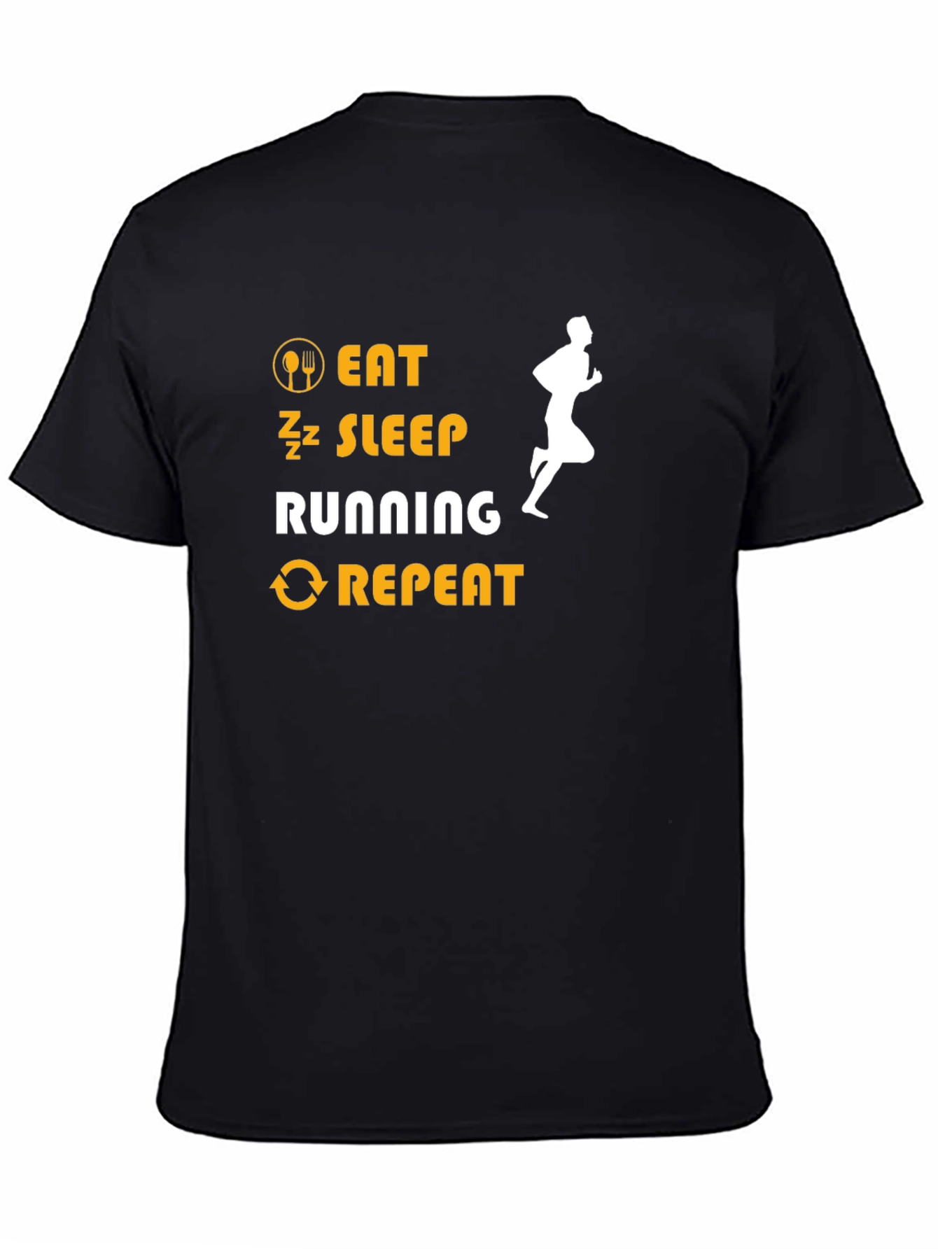 Eat Sleep Running Repeat T-Shirt