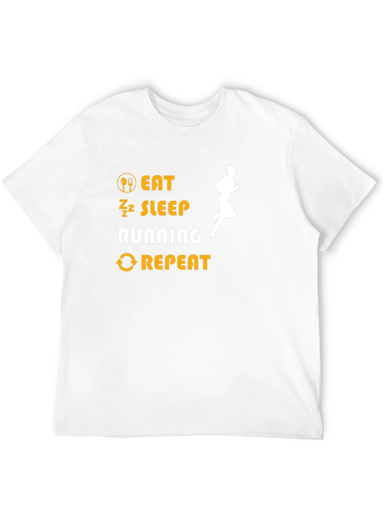 Eat Sleep Running Repeat T-Shirt