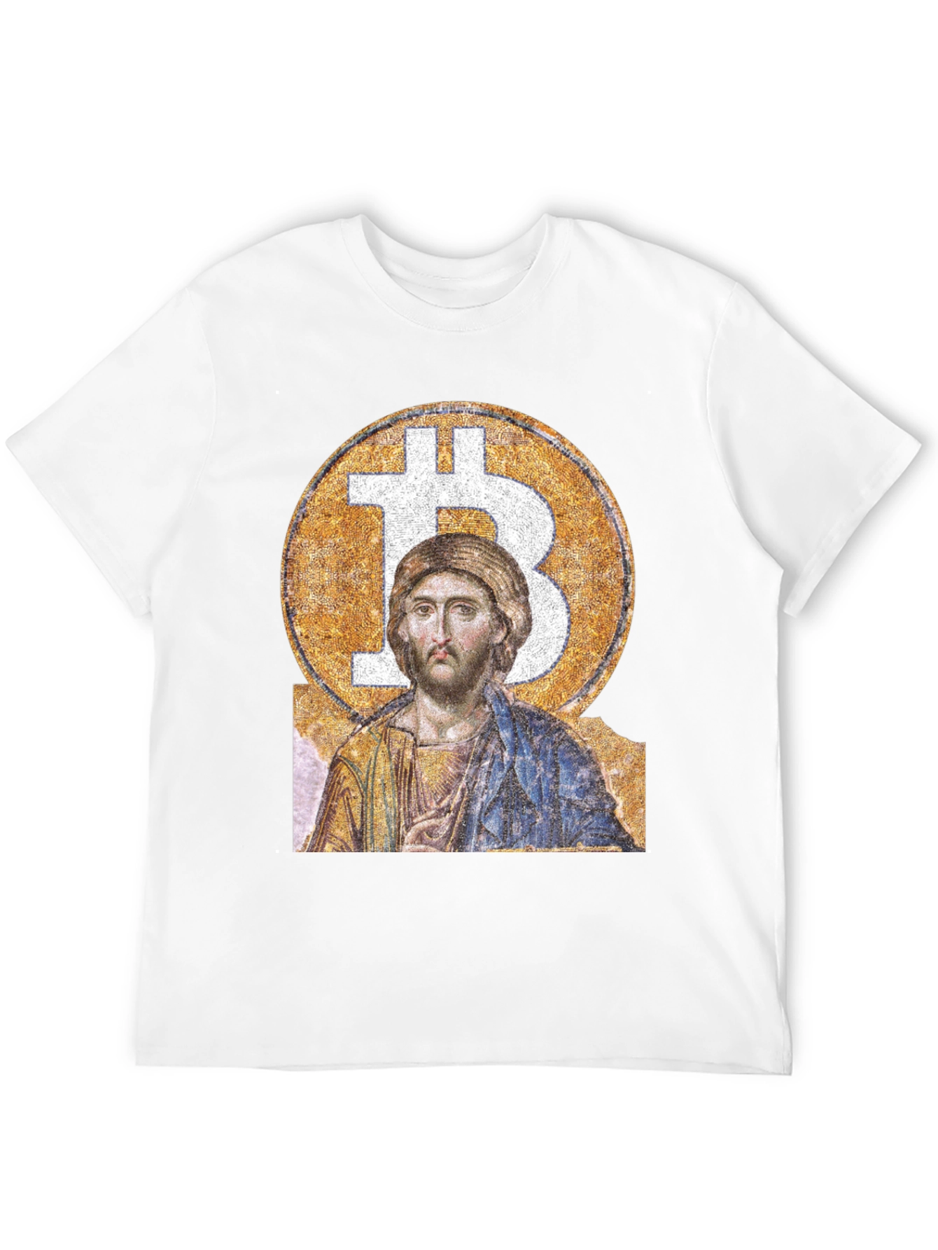 Bitcoin Christ Graphic T-Shirt