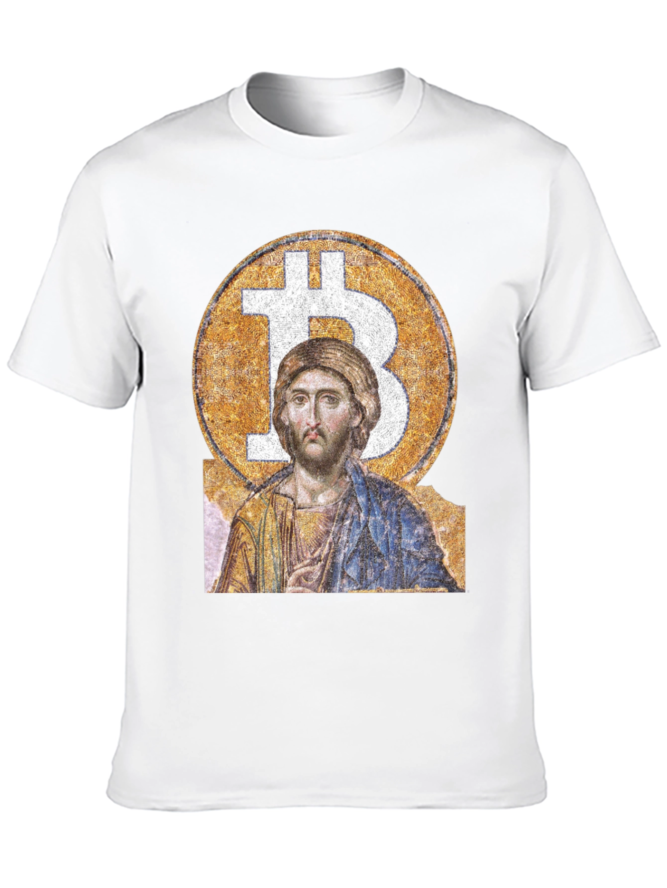 Bitcoin Christ Graphic T-Shirt