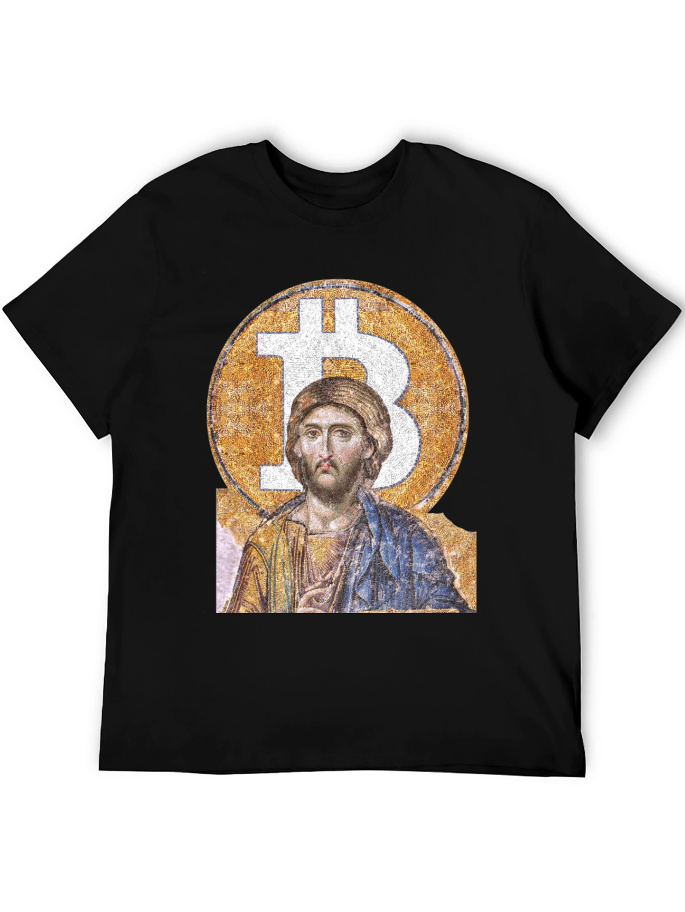 Bitcoin Christ Graphic T-Shirt