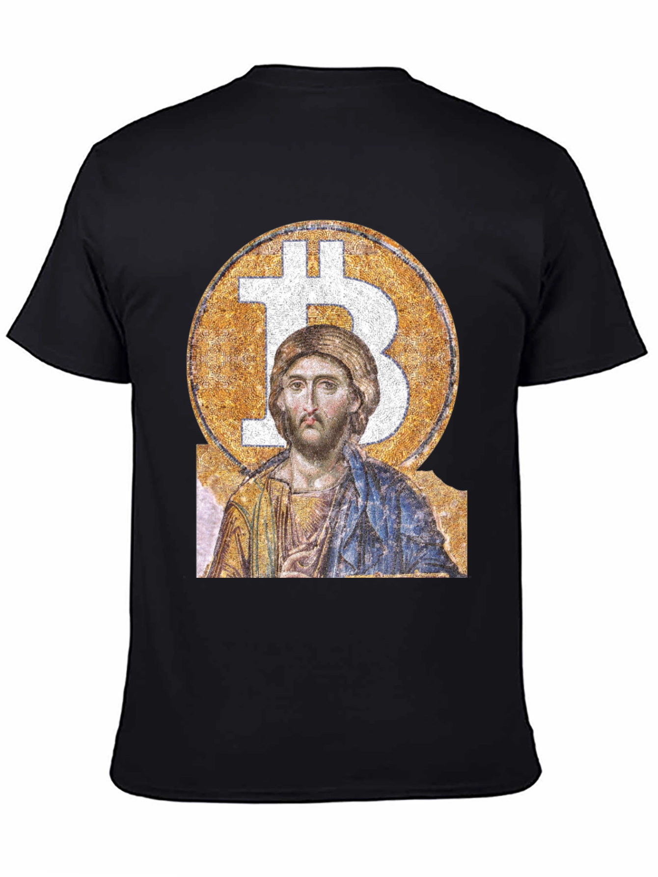 Bitcoin Christ Graphic T-Shirt