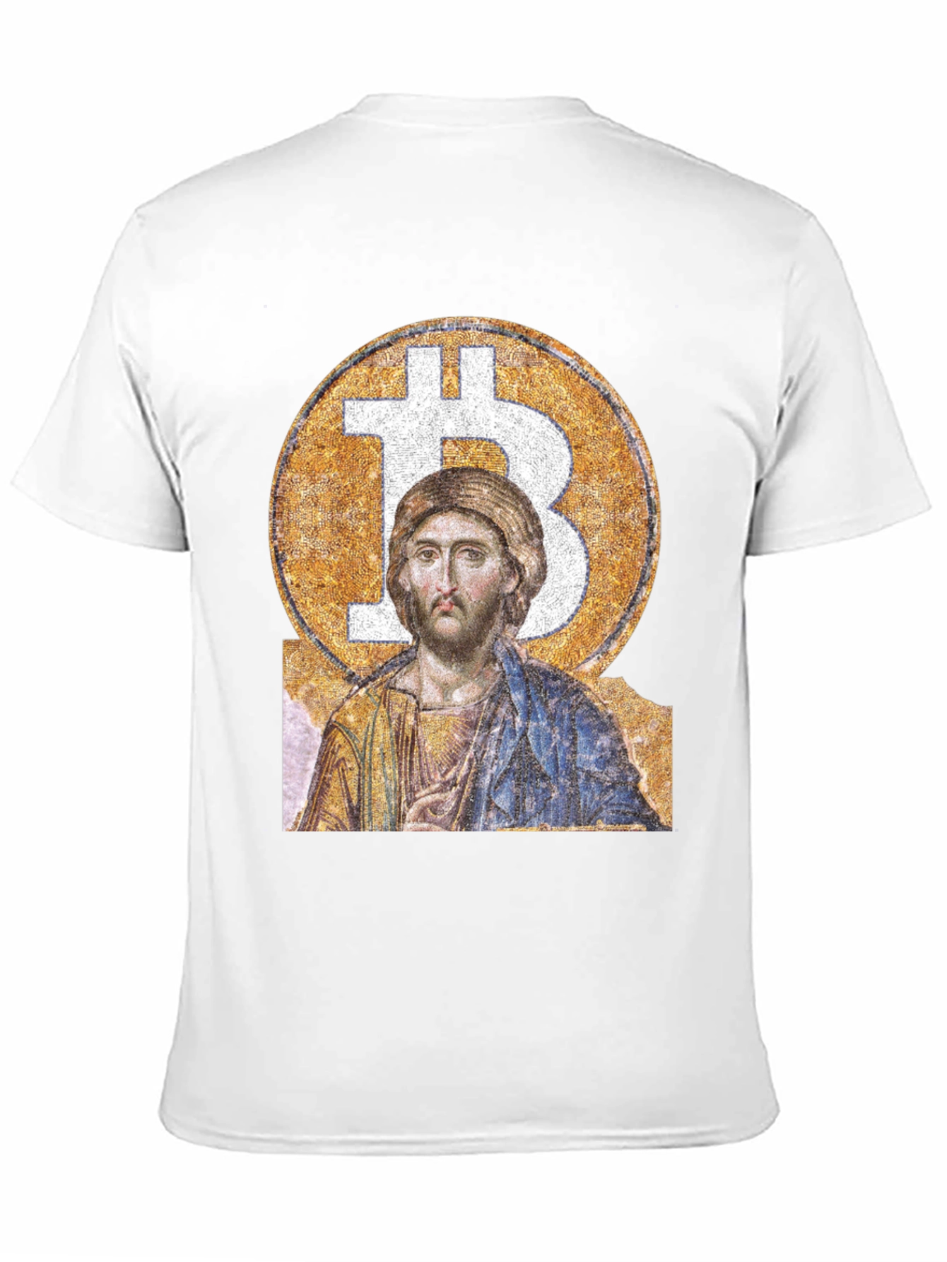 Bitcoin Christ Graphic T-Shirt