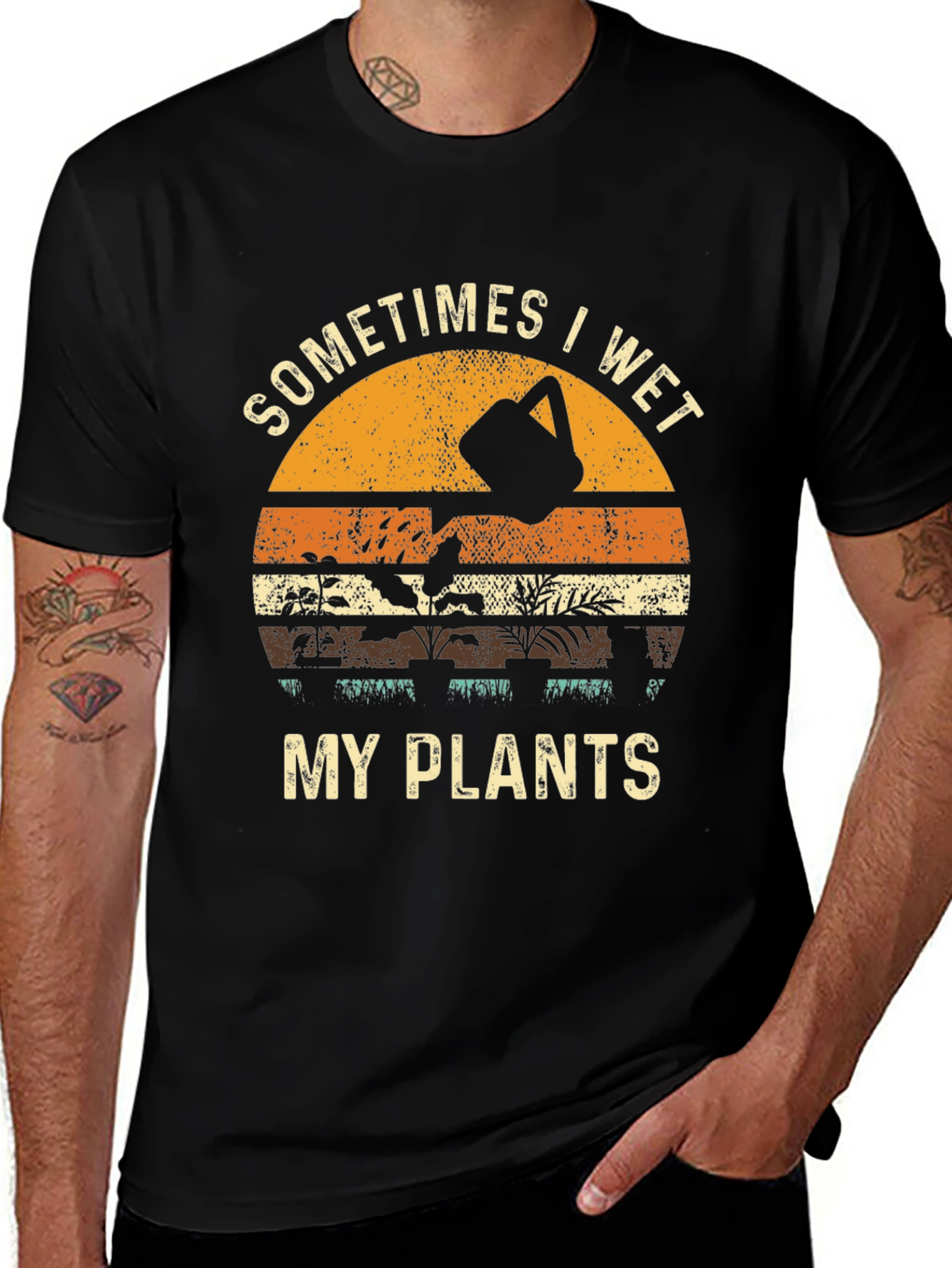 Sometimes I Wet My Plants Graphic Tee