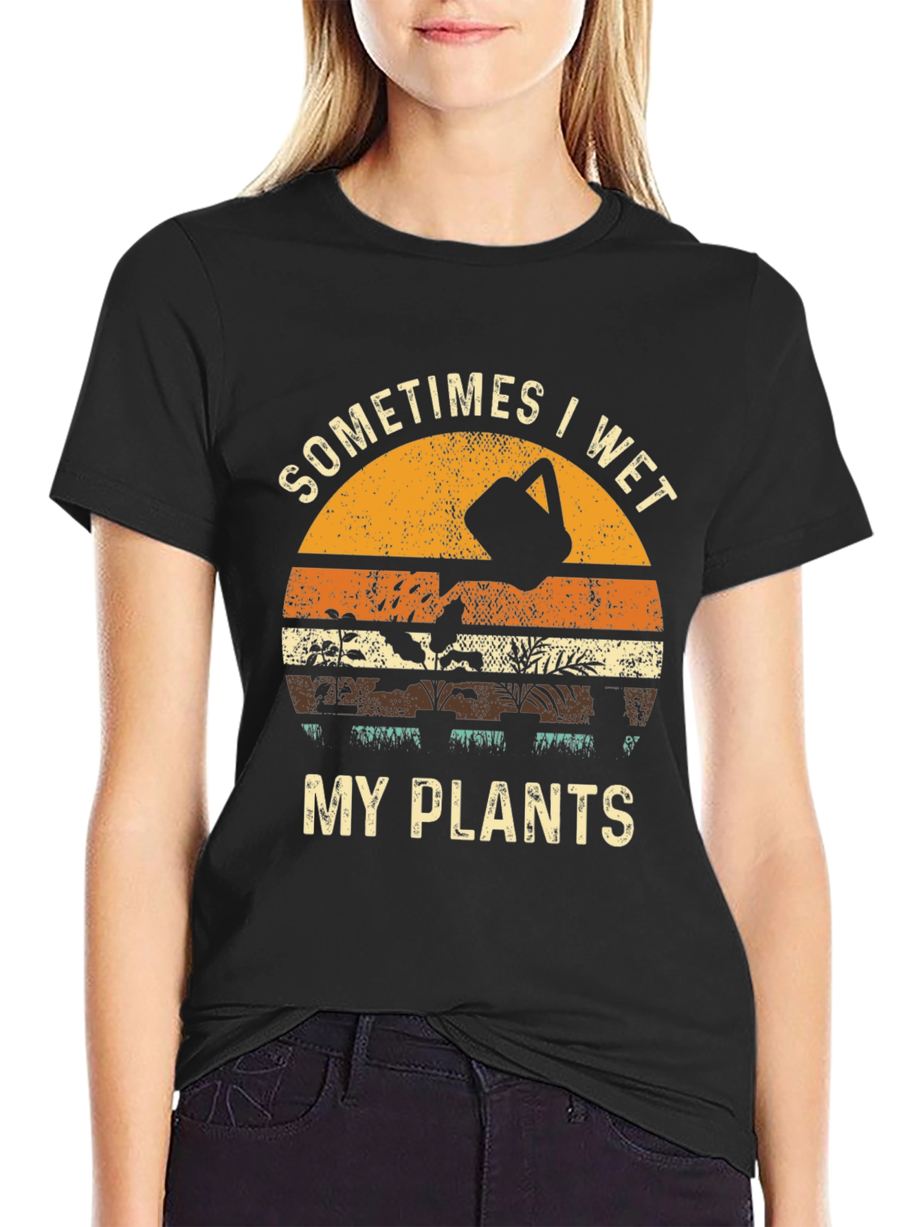 Sometimes I Wet My Plants Graphic Tee