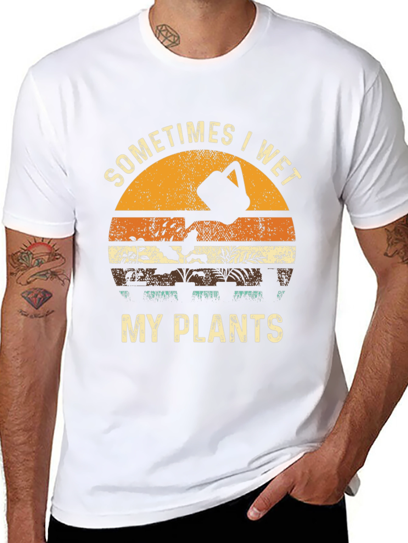 Sometimes I Wet My Plants Graphic Tee