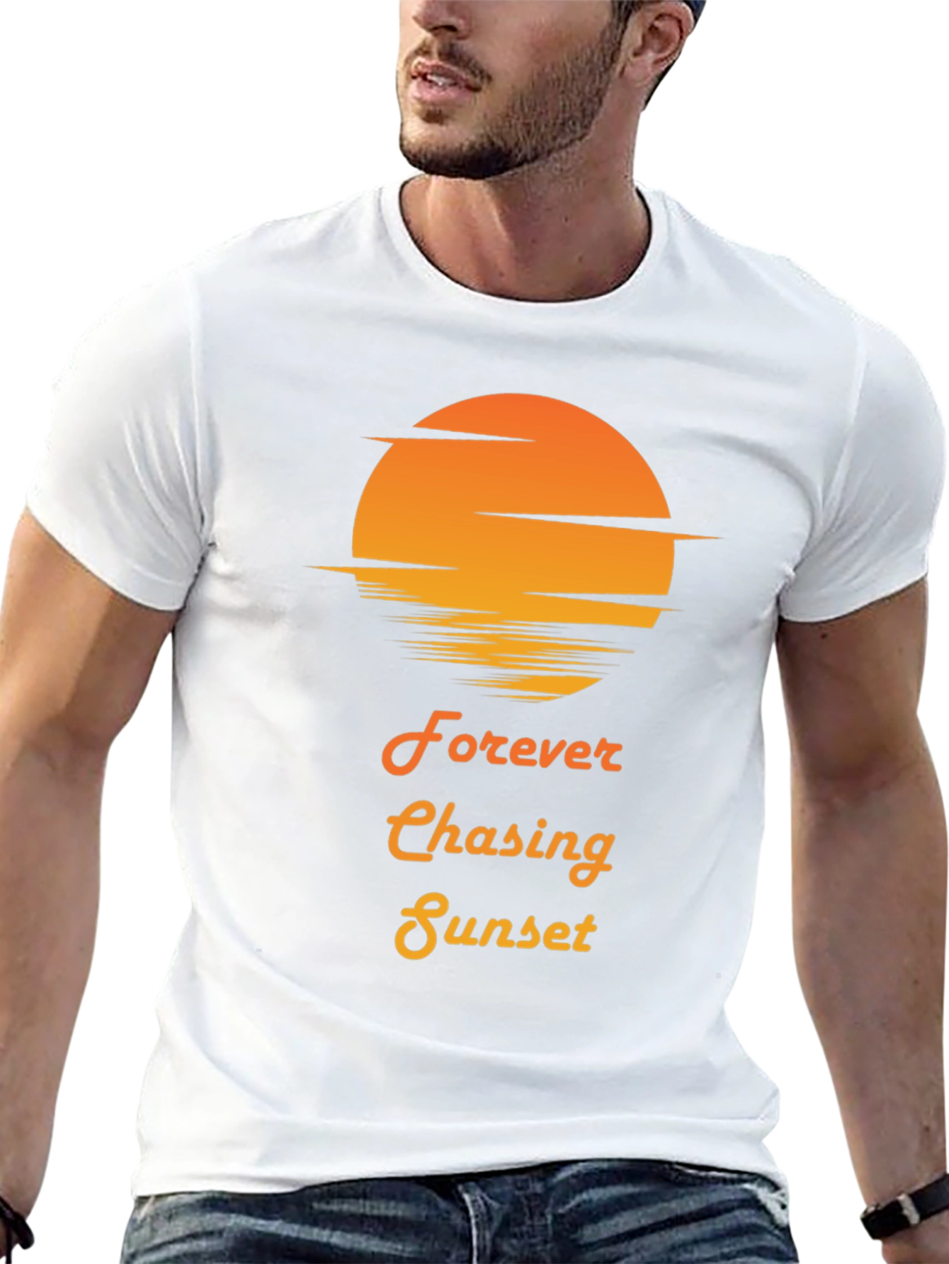 Sunset Chasing Graphic T-Shirt
