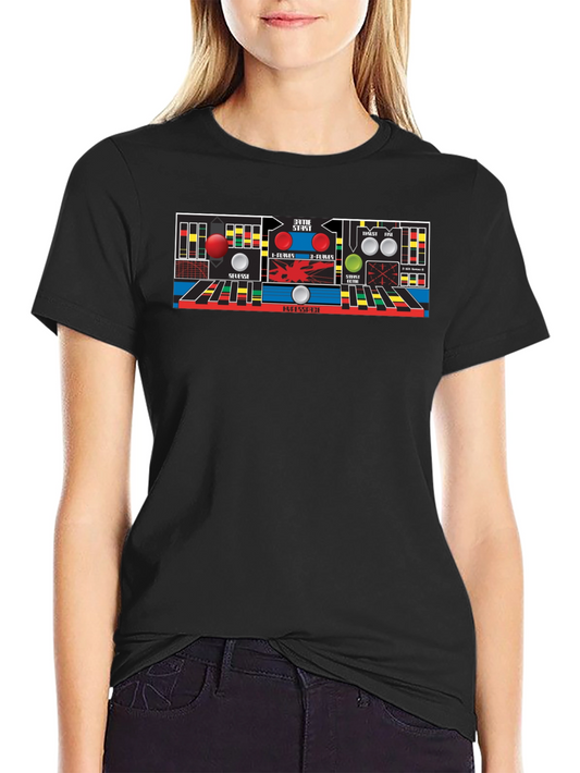 Retro Arcade Game Control Panel T-Shirt