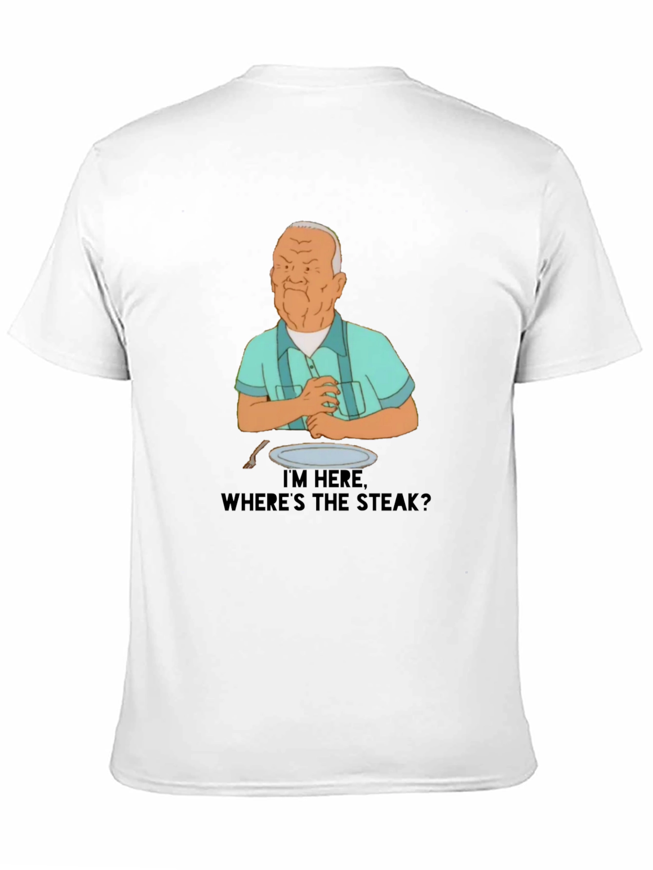 Wheres the Steak? Cartoon T-Shirt