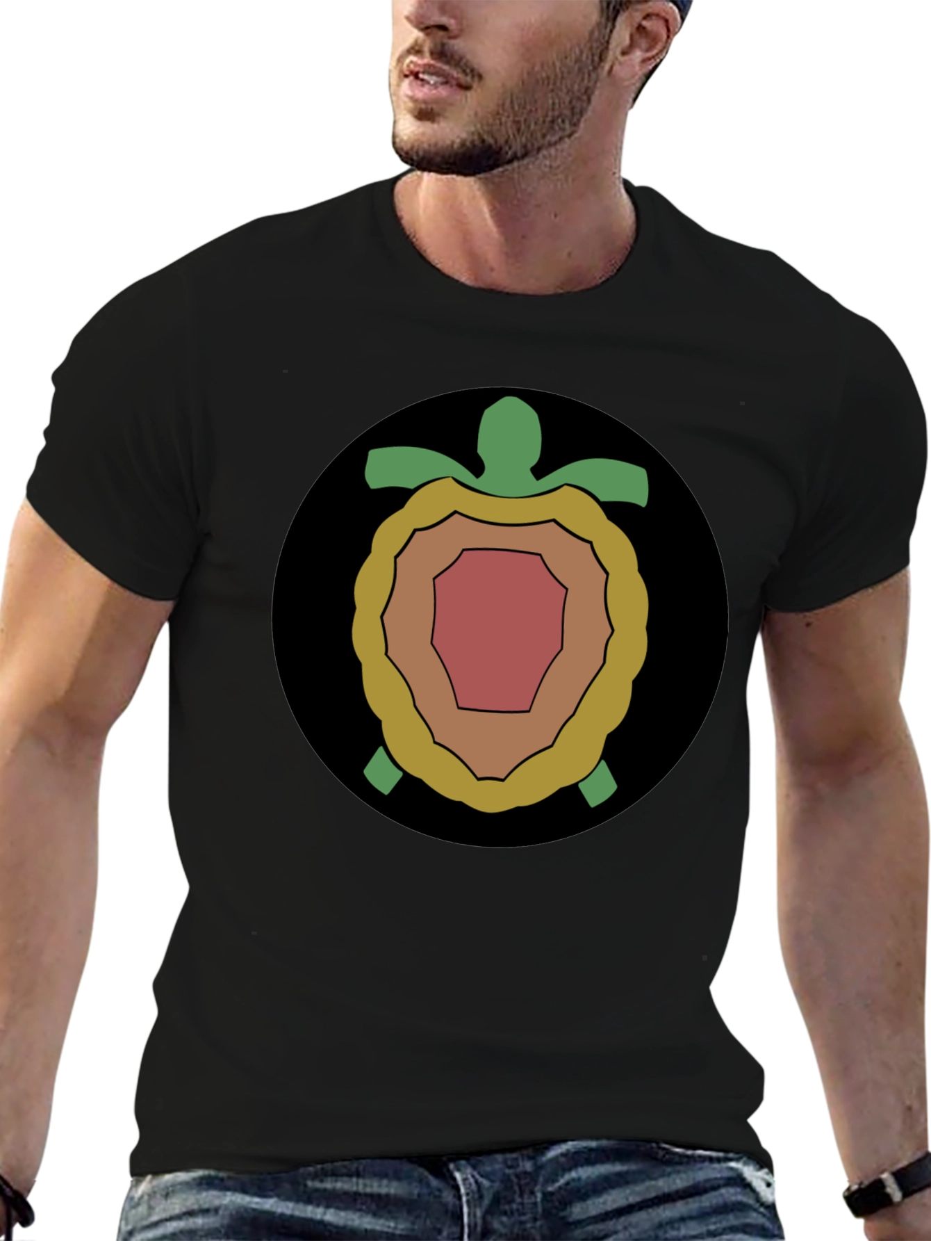 Turtle Graphic T-Shirt - Unique Design Casual Wear