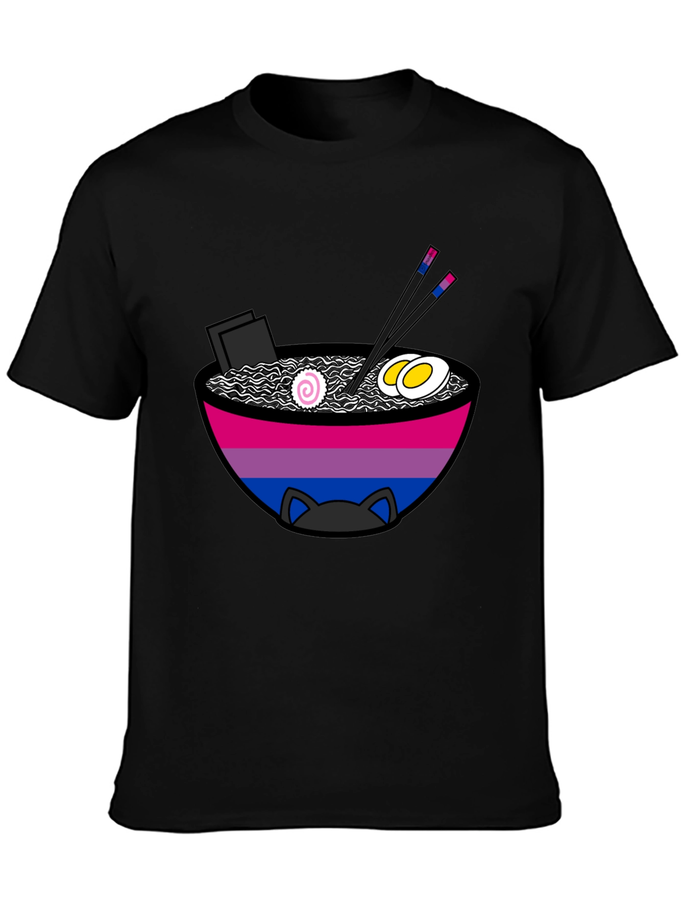 Bisexual Pride Ramen T-Shirt