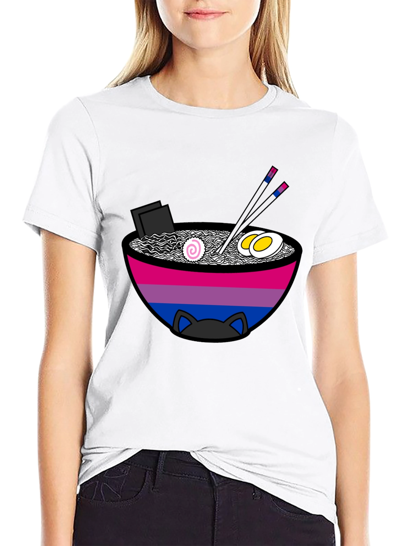 Bisexual Pride Ramen T-Shirt