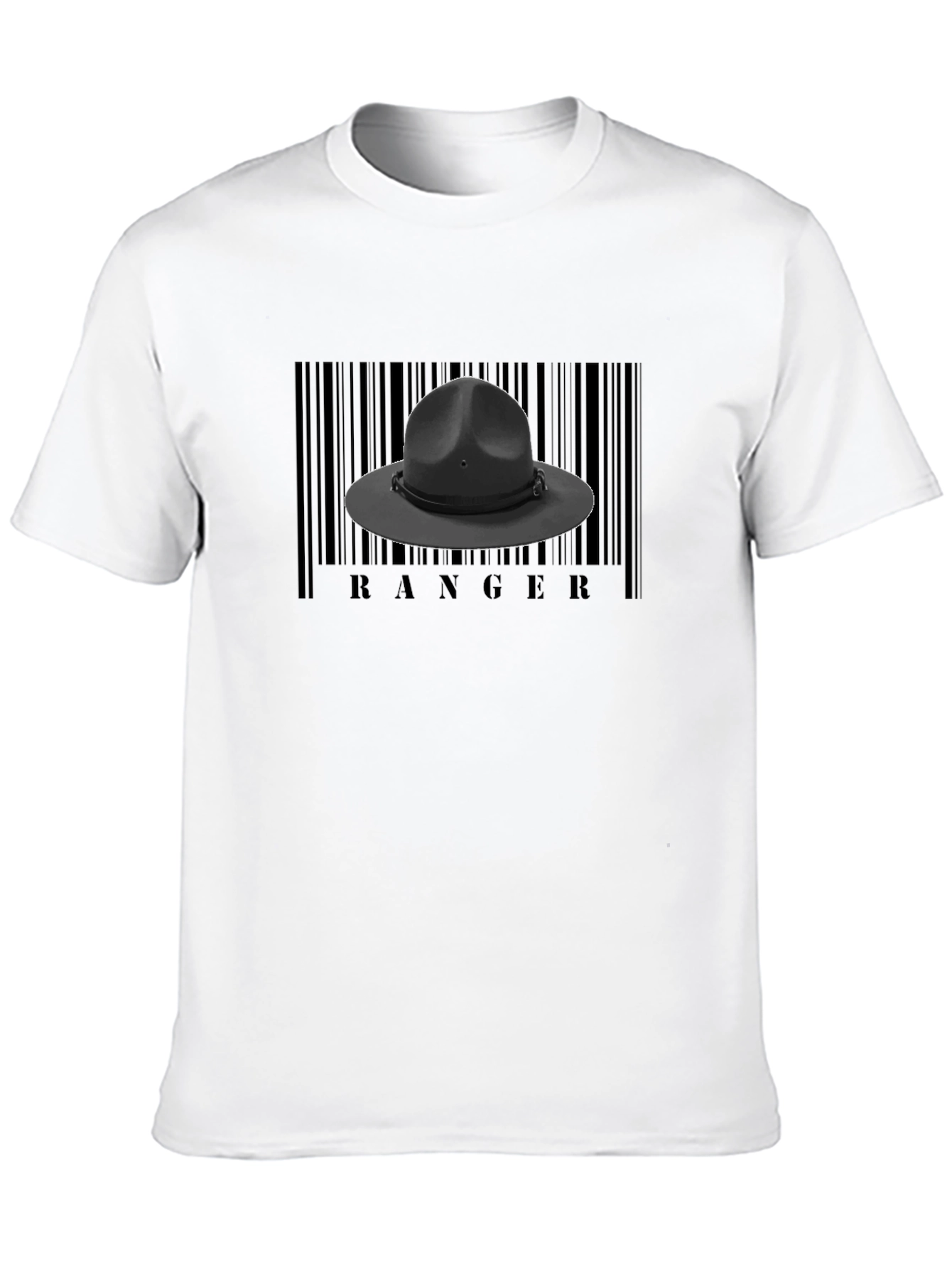 Ranger Hat Barcode T-Shirt - Unisex
