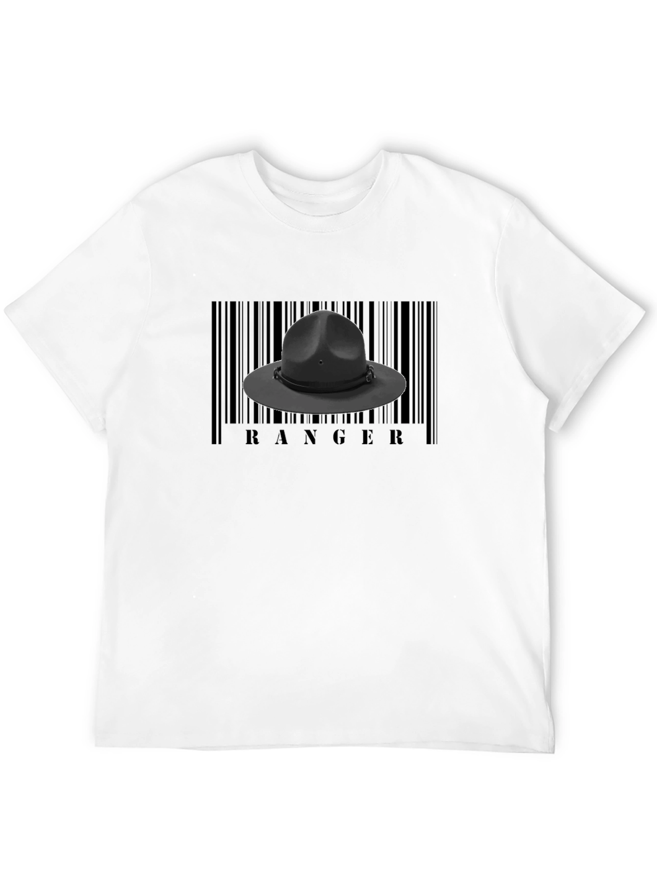 Ranger Hat Barcode T-Shirt - Unisex