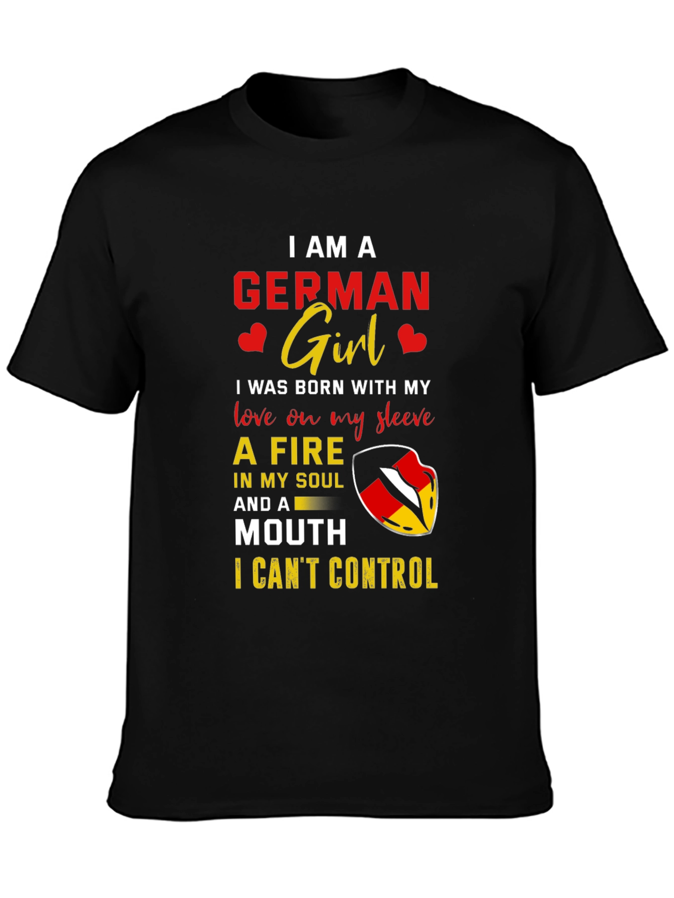 German Girl T-Shirt - I Am A German Girl