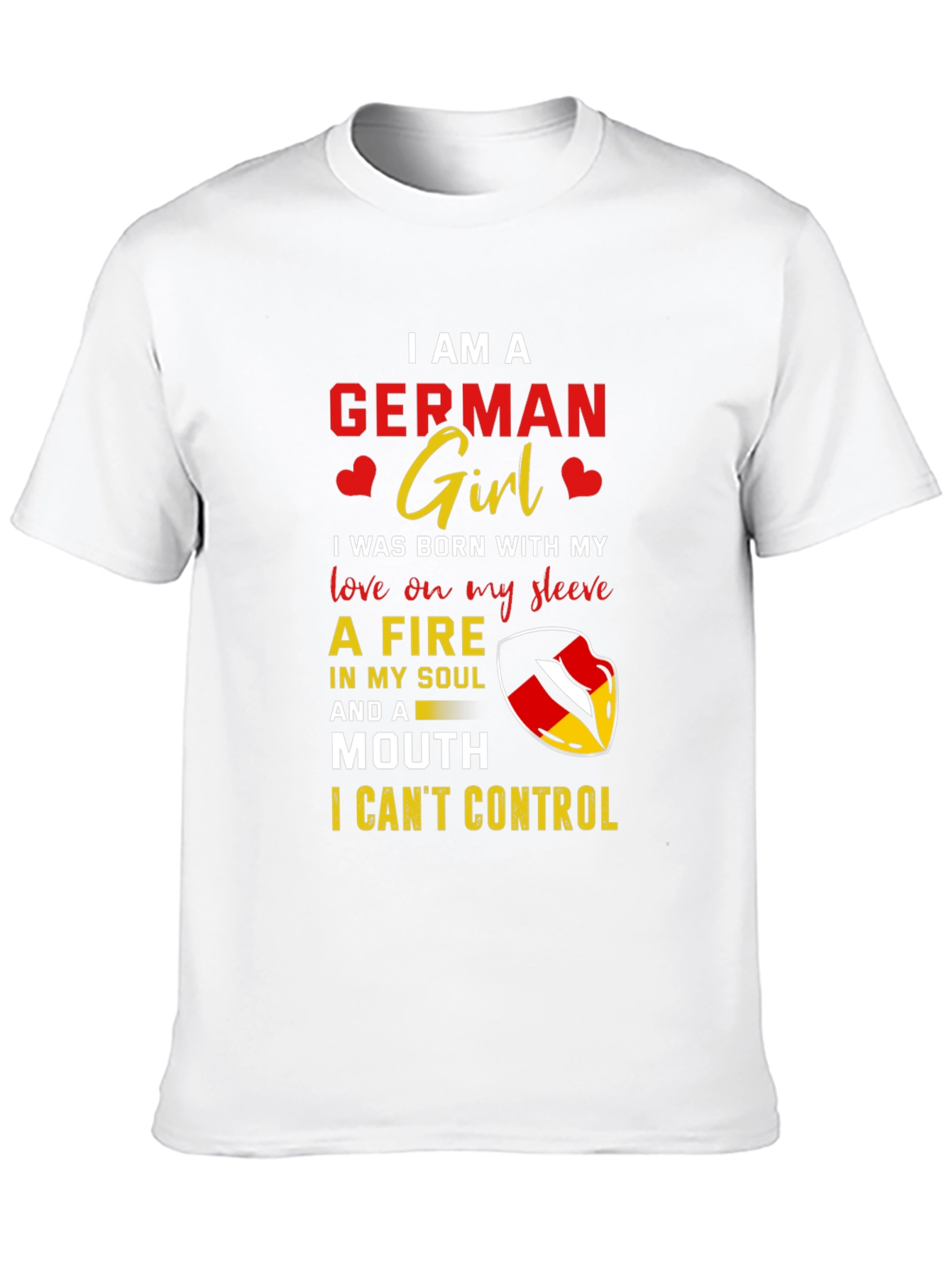German Girl T-Shirt - I Am A German Girl