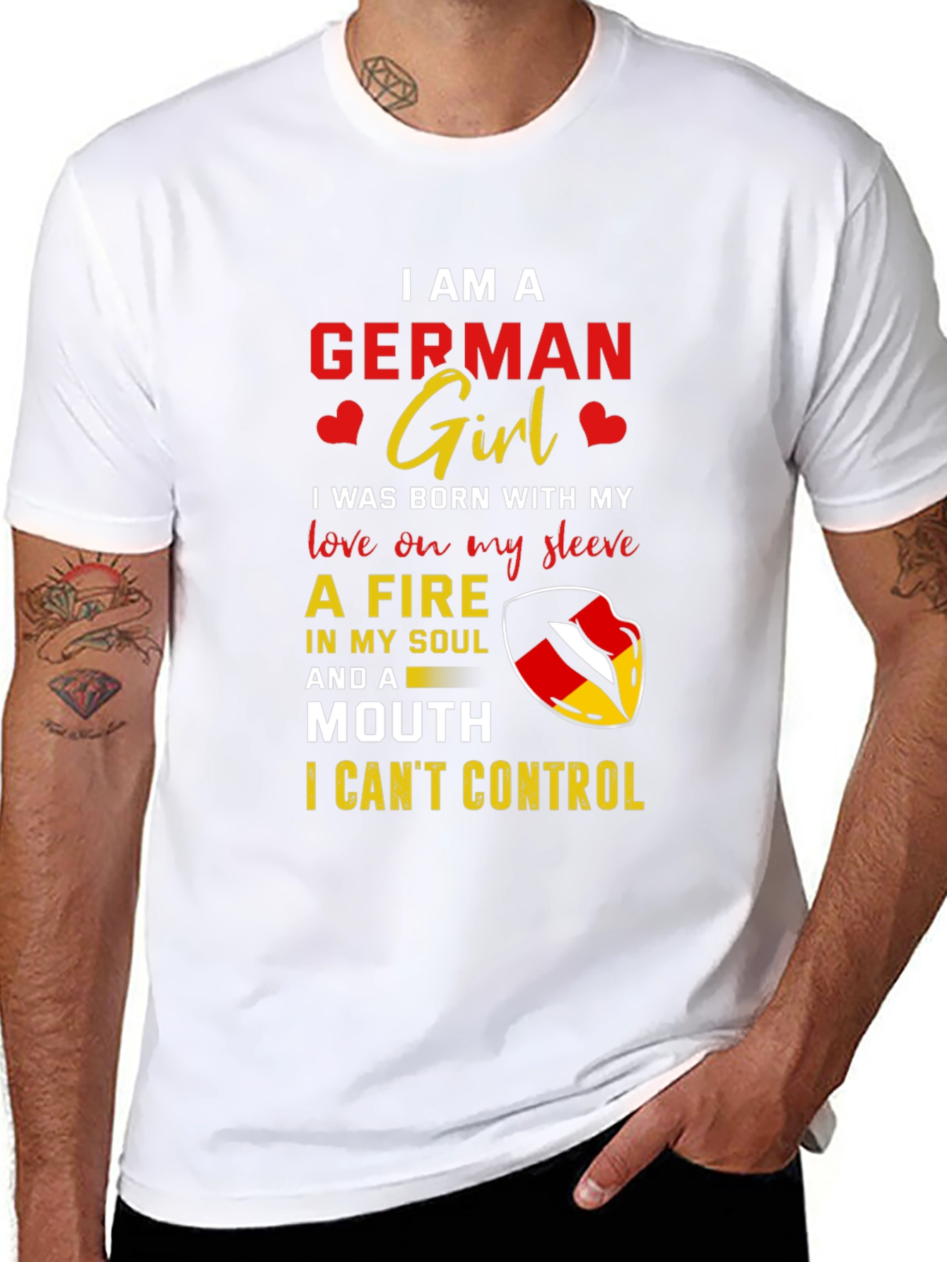 German Girl T-Shirt - I Am A German Girl
