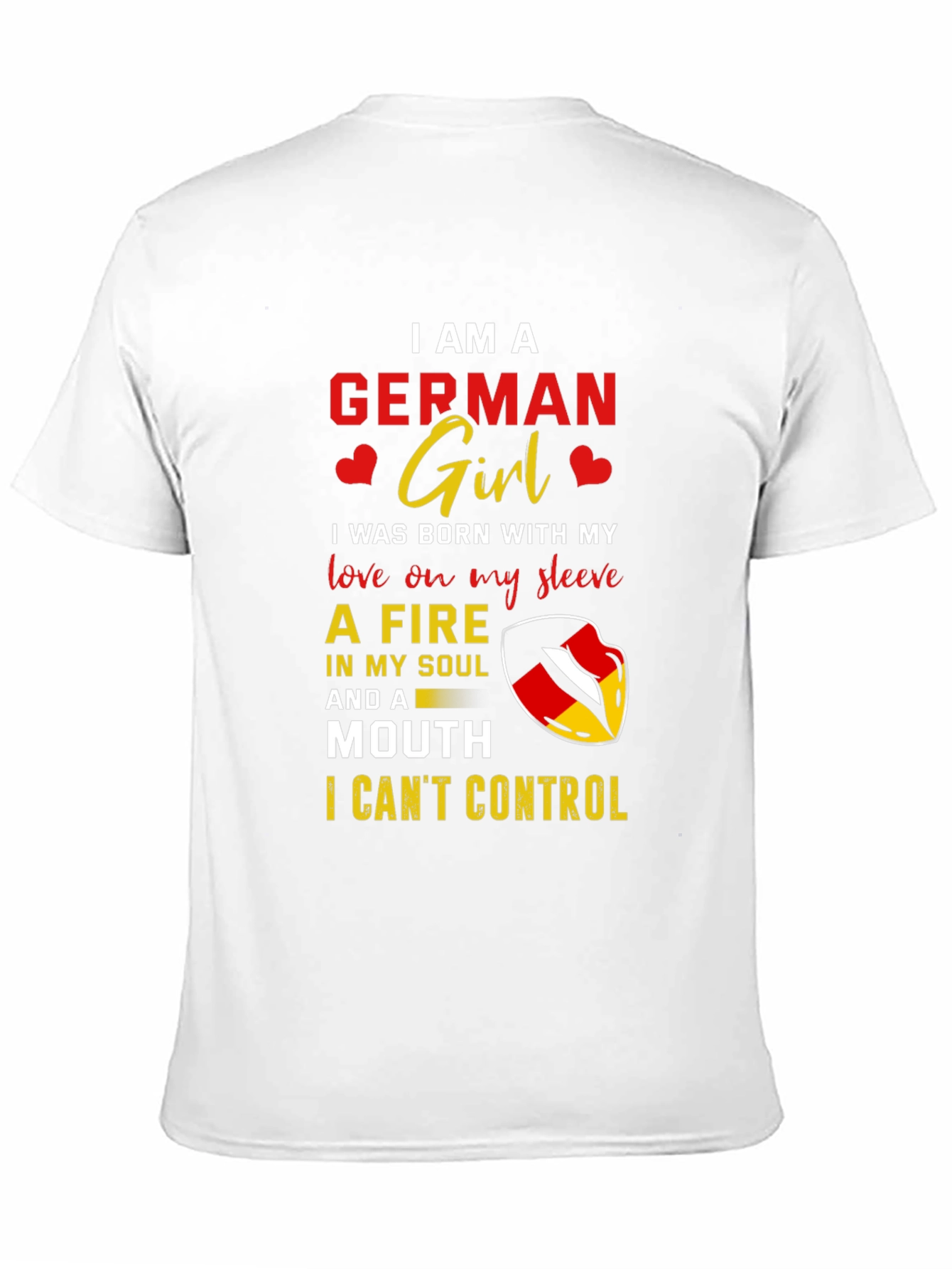German Girl T-Shirt - I Am A German Girl