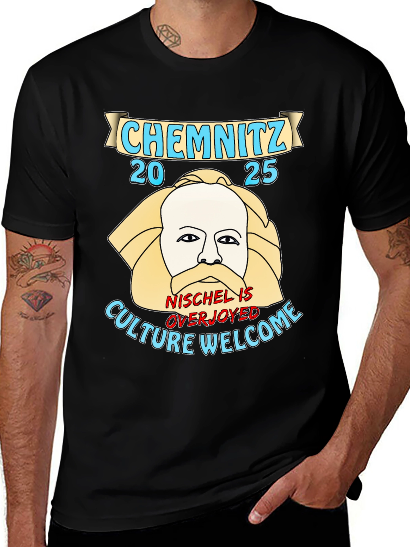 Chemnitz 2025 T-Shirt - Culture Welcome