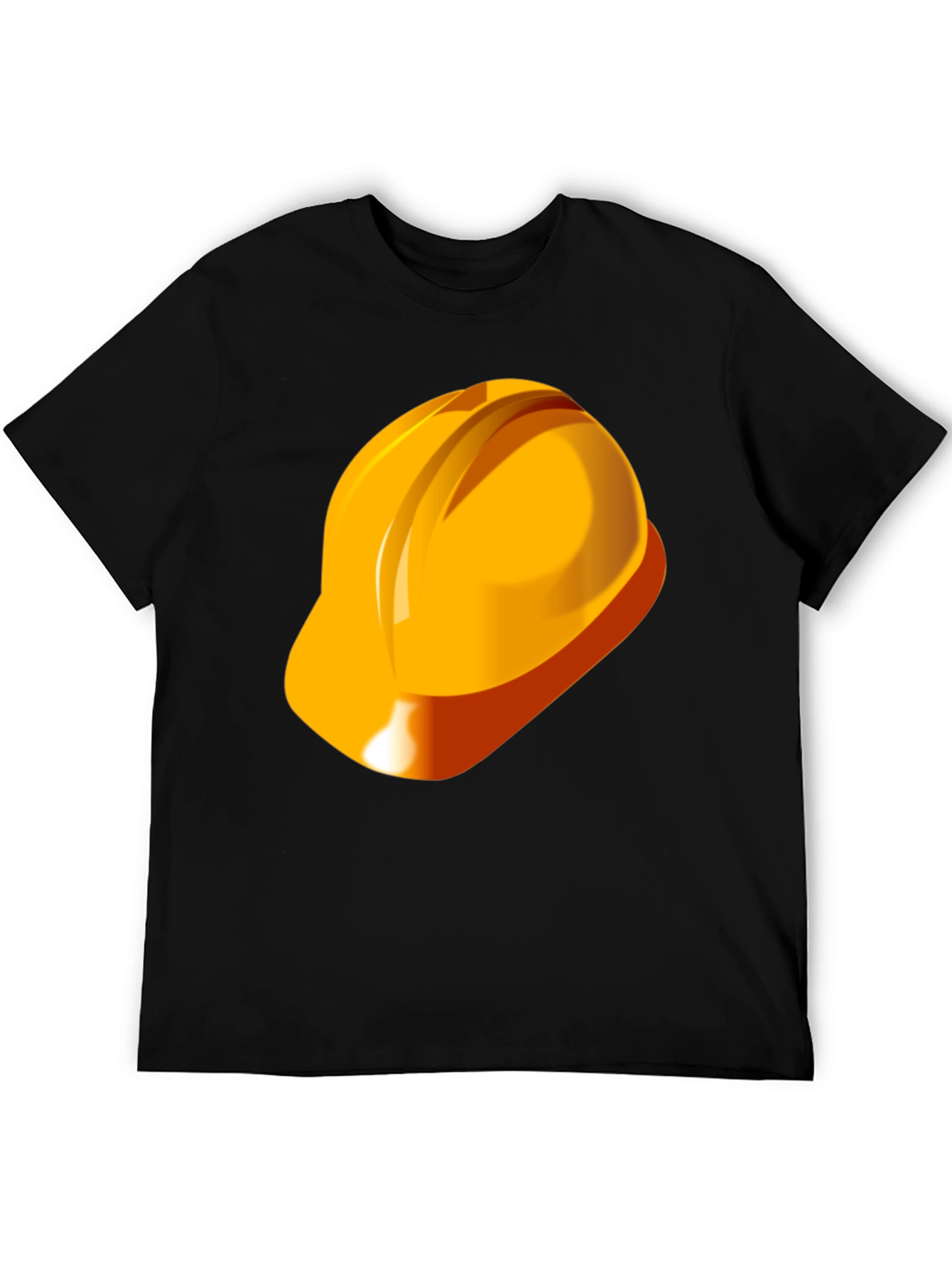 Construction Hard Hat Graphic T-Shirt