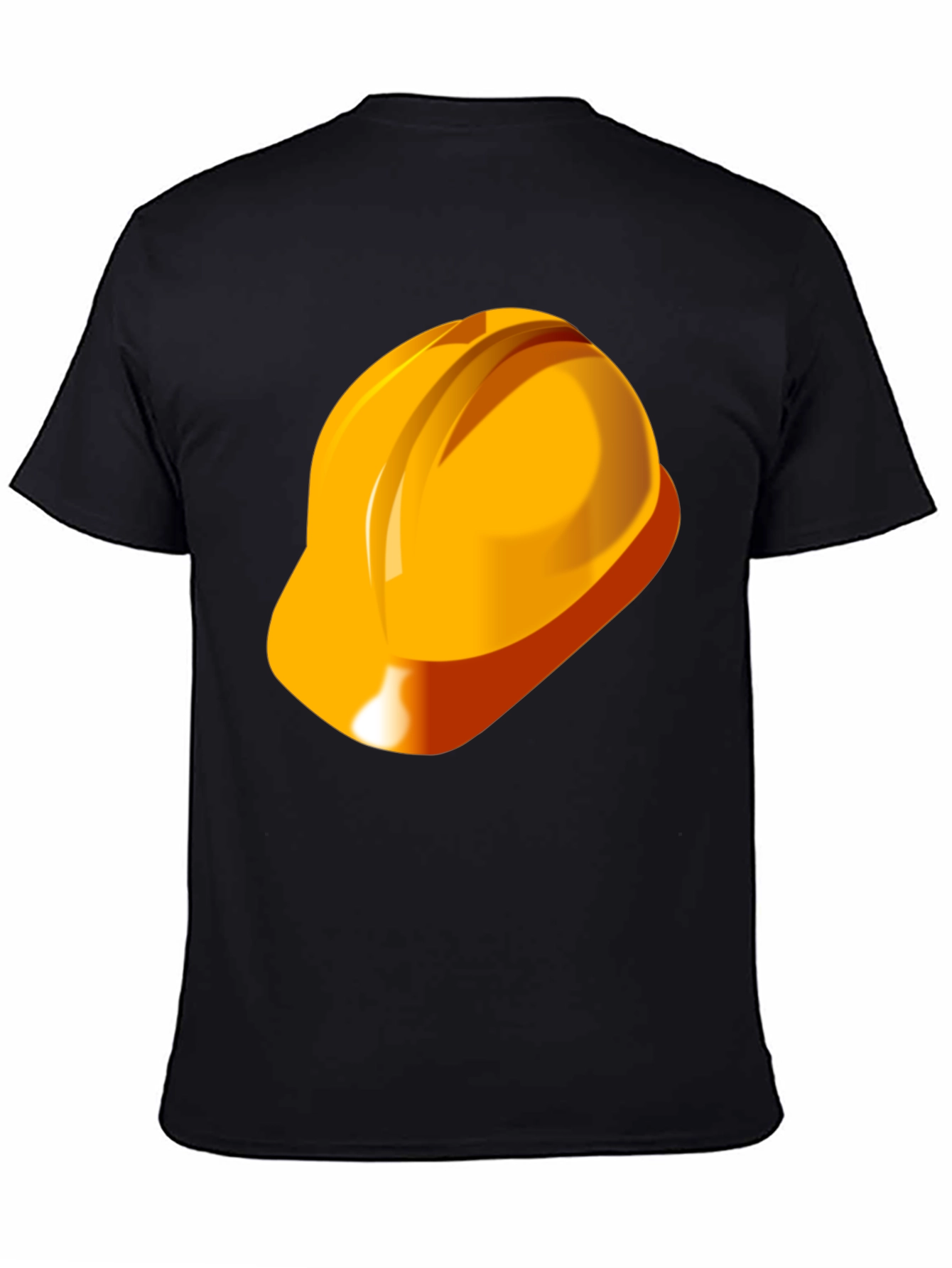 Construction Hard Hat Graphic T-Shirt